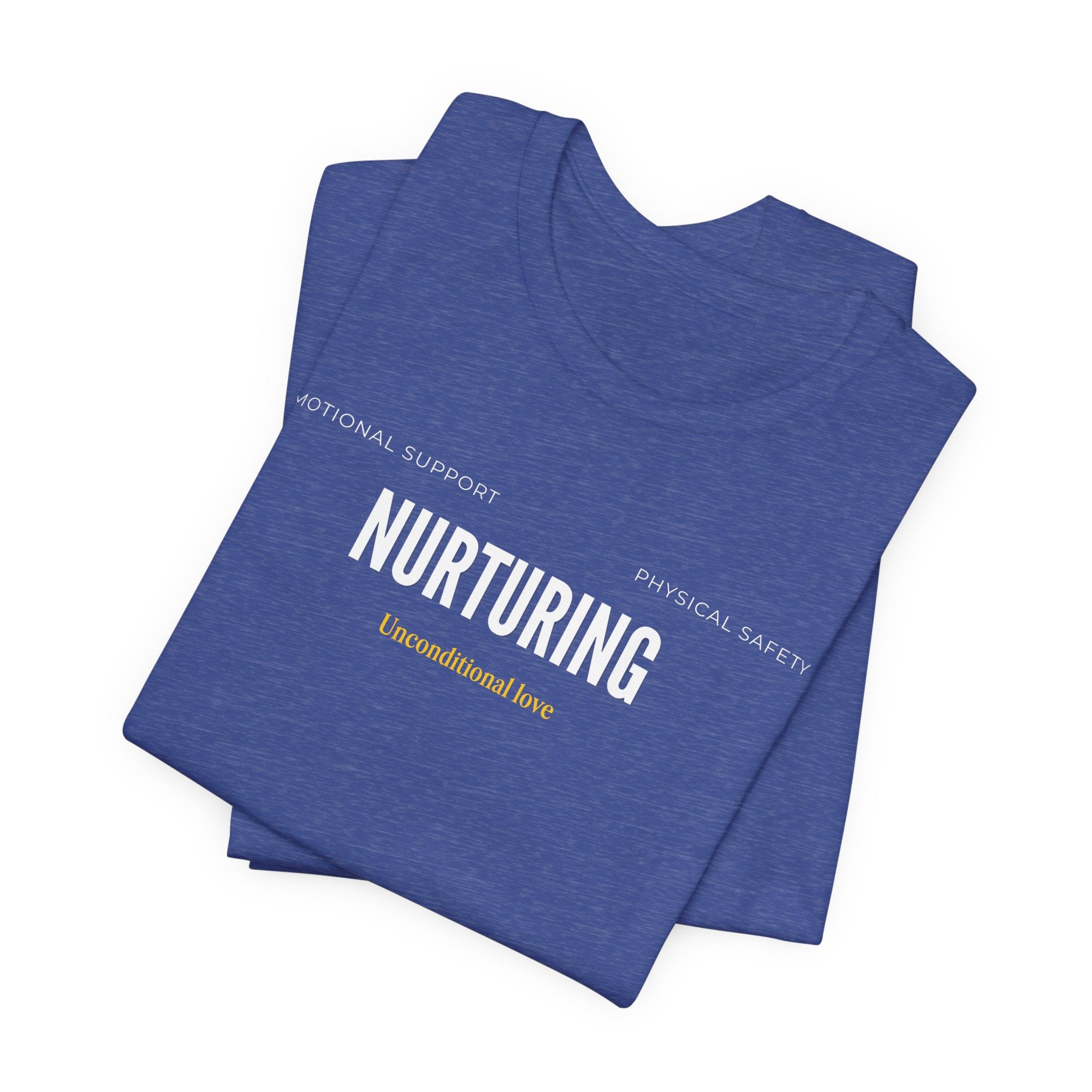 Nurturing Mother Tee — Silhouette Family Short Sleeve Shirt