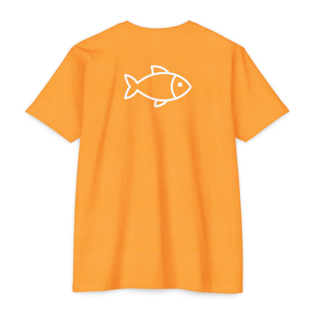 Retro Fish Reading  T-Shirt