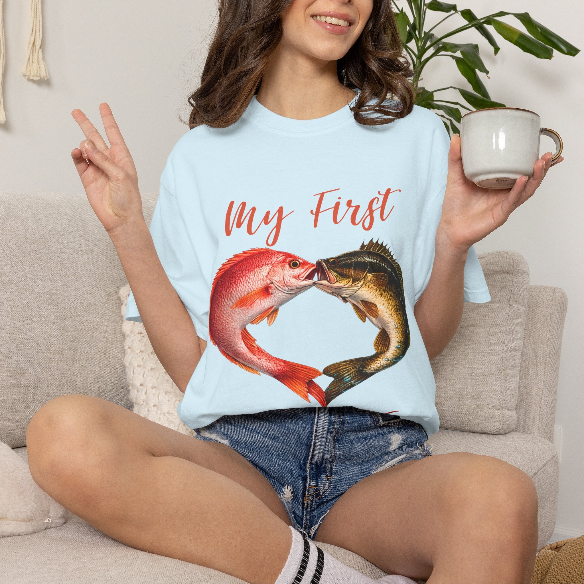 “My First Love” Fishing Design