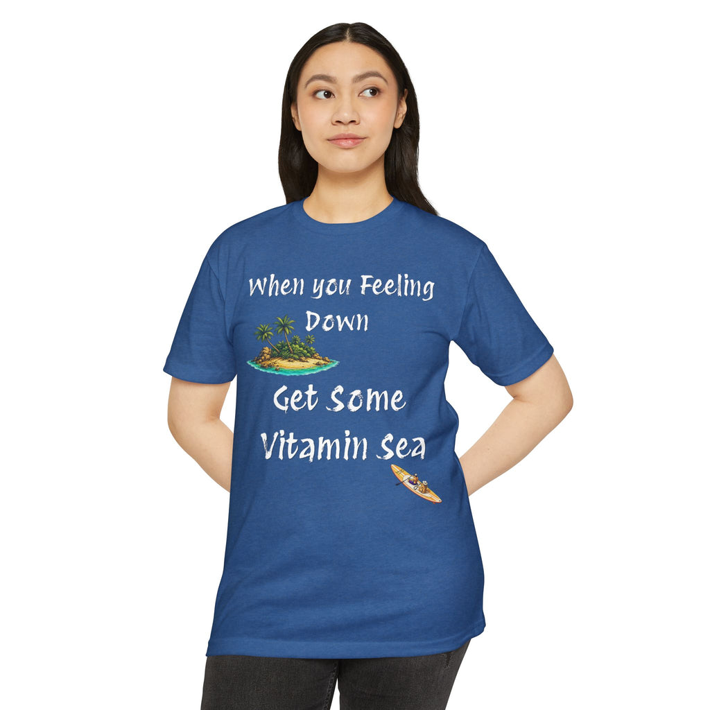Vitamin Sea T-Shirt — "When You're Feeling Down Get Some Vitamin Sea"