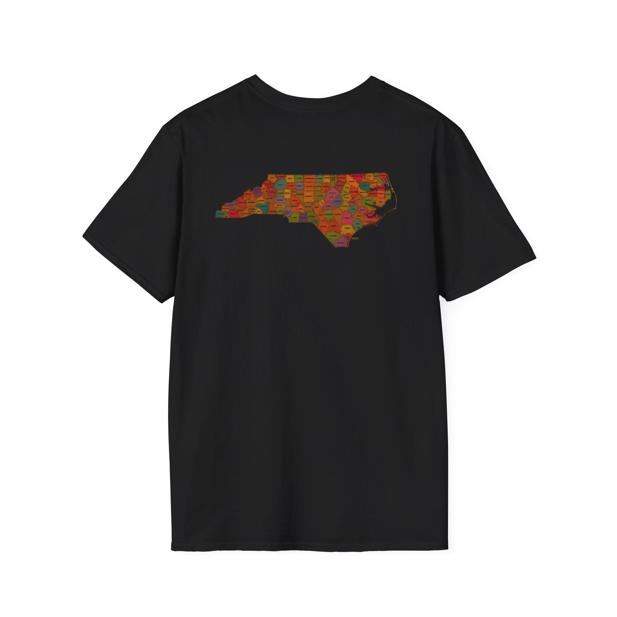 T-Shirt — "Don't Ask 100% Organic" North Carolina Pride Tee