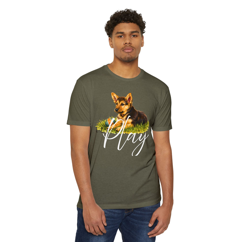 Cute Puppy Graphic Tee for Dog Lovers