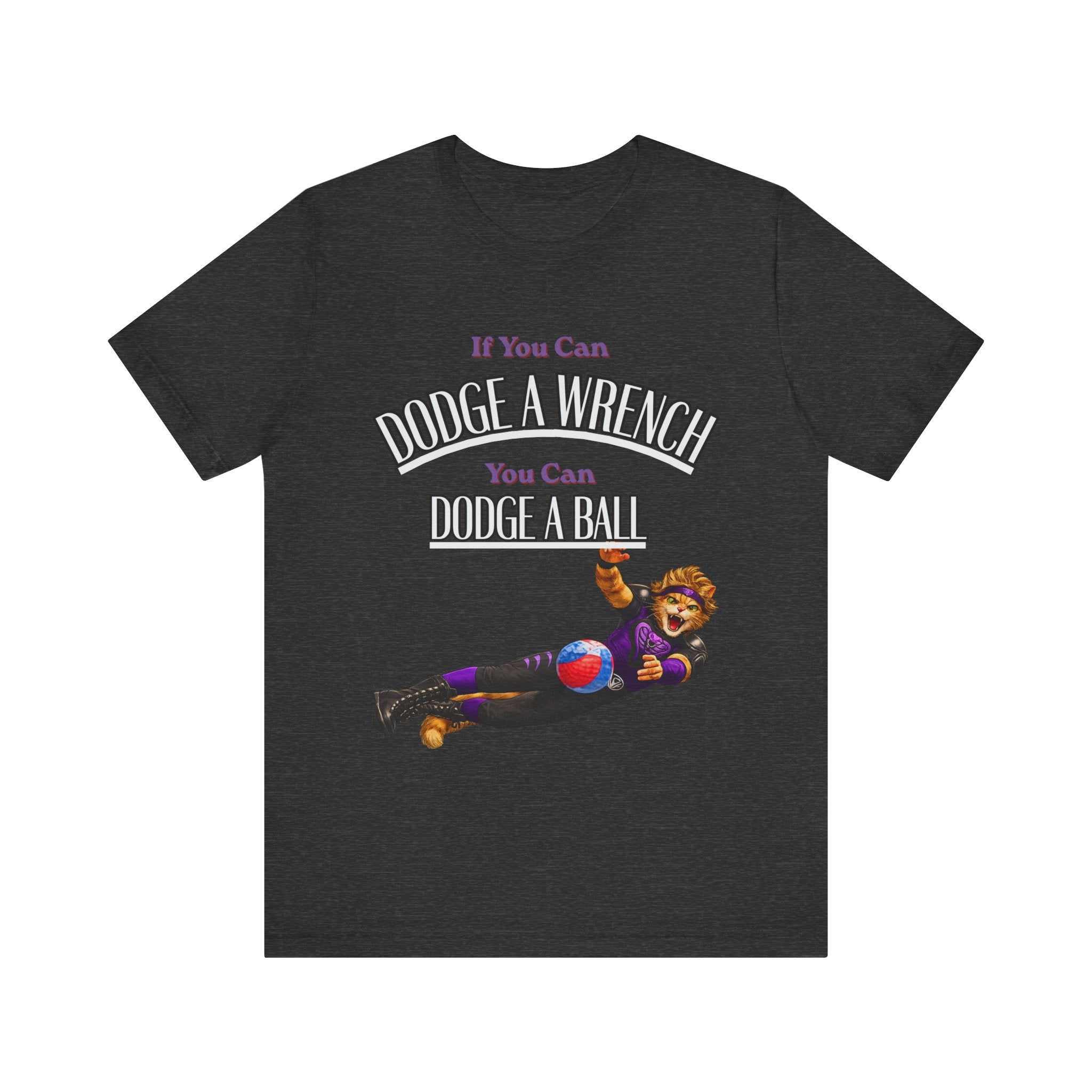 If you can Dodge a Wrench  T-Shirt — Funny Sports Tee