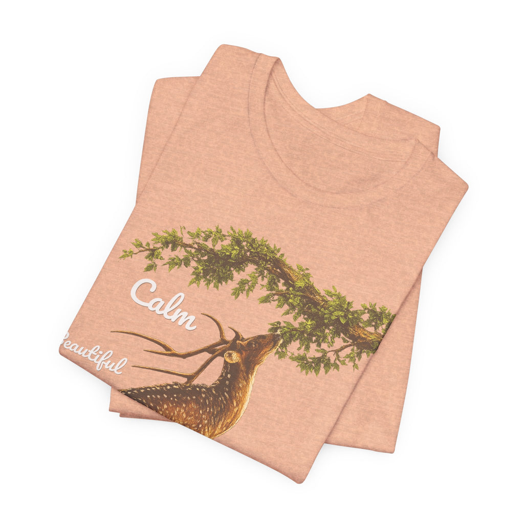 Calm Elegant Nature Deer T-Shirt