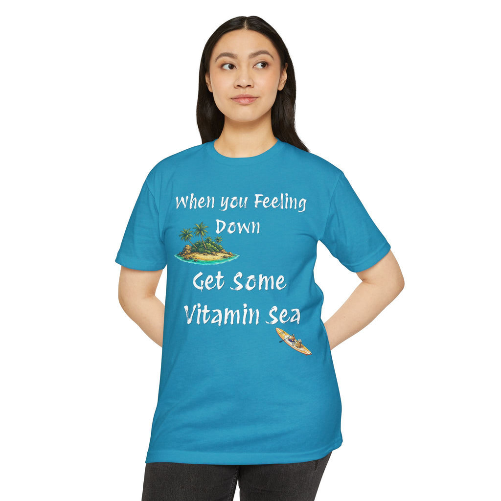 Vitamin Sea T-Shirt — "When You're Feeling Down Get Some Vitamin Sea"