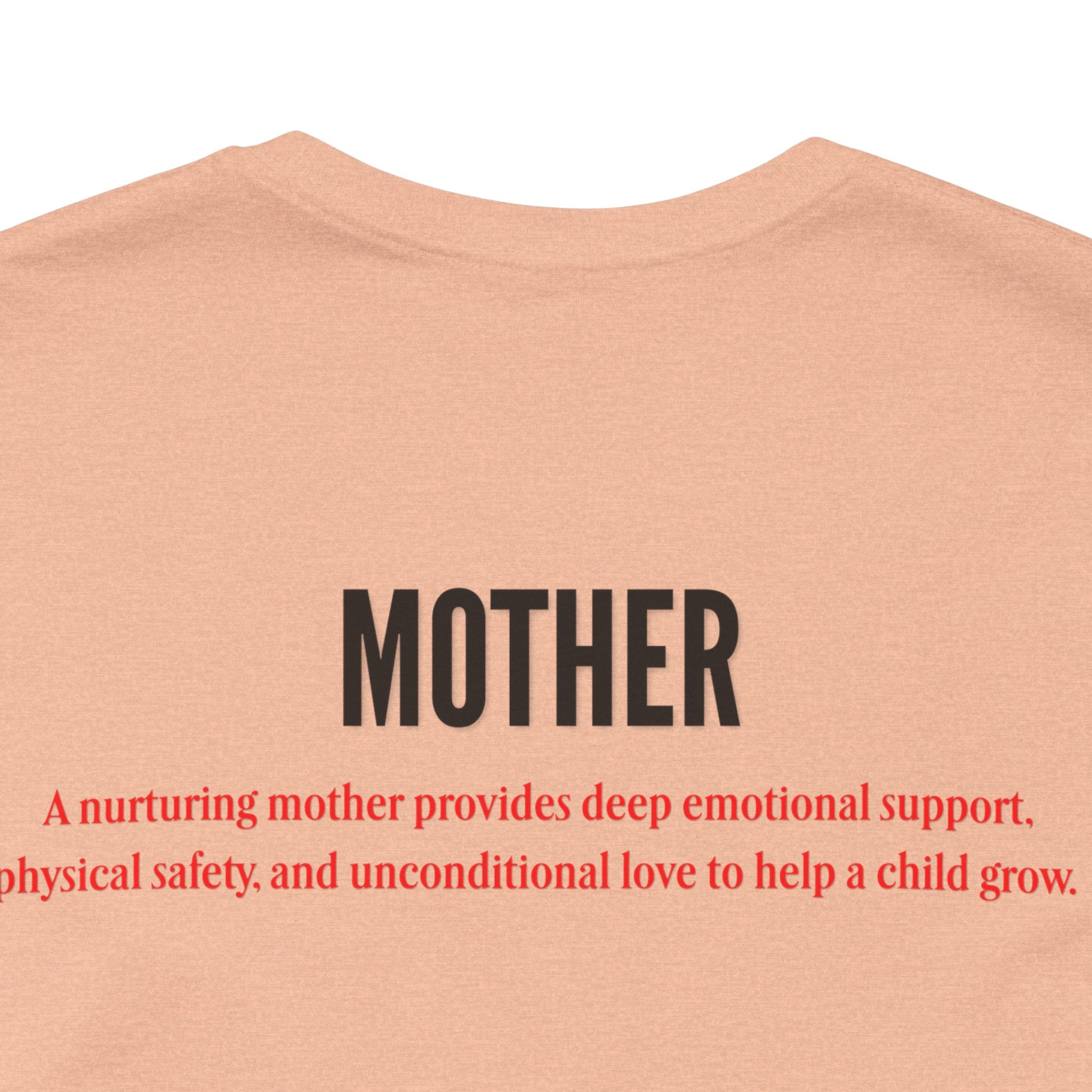 Nurturing Mother Tee — Silhouette Family Short Sleeve Shirt