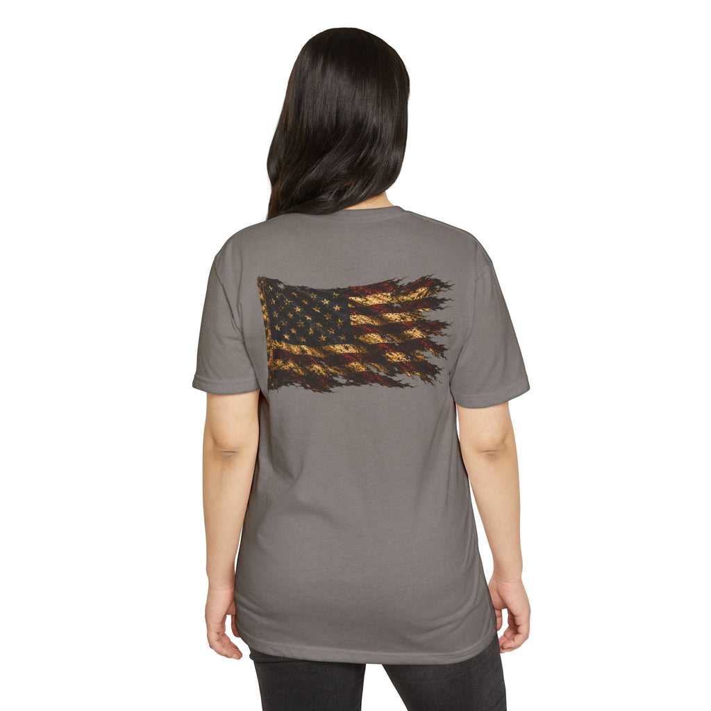 Don't Tread On Me T-Shirt - Flag & Constitution Graphic
