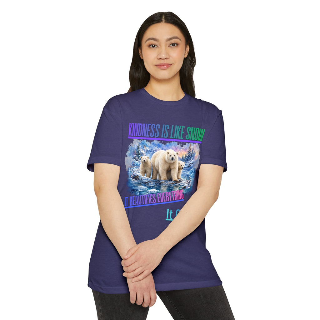 Kindness Is Like Snow Polar Bear T-Shirt