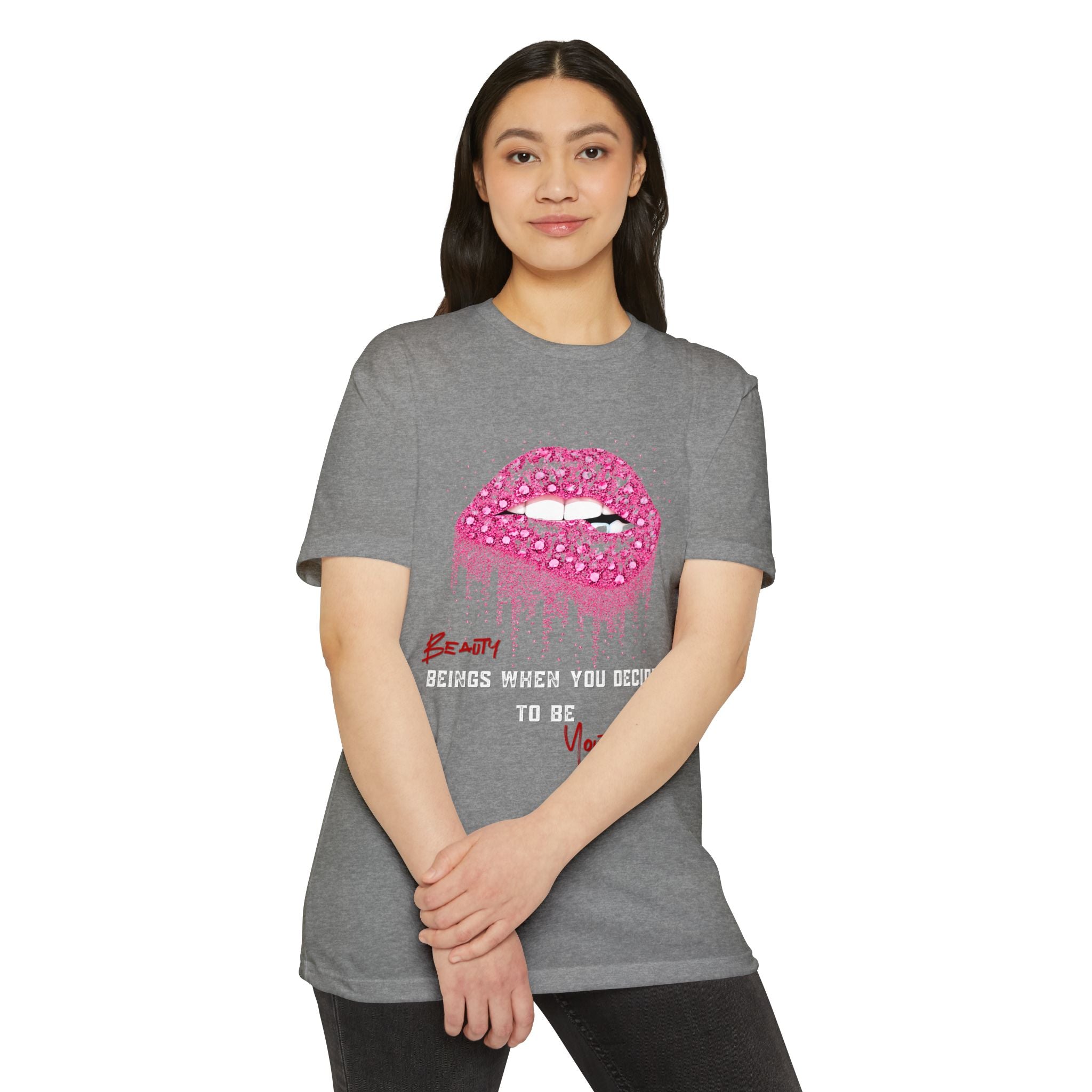 Glitter Lip  "Beauty Beings When You Decide to Be Yourself"