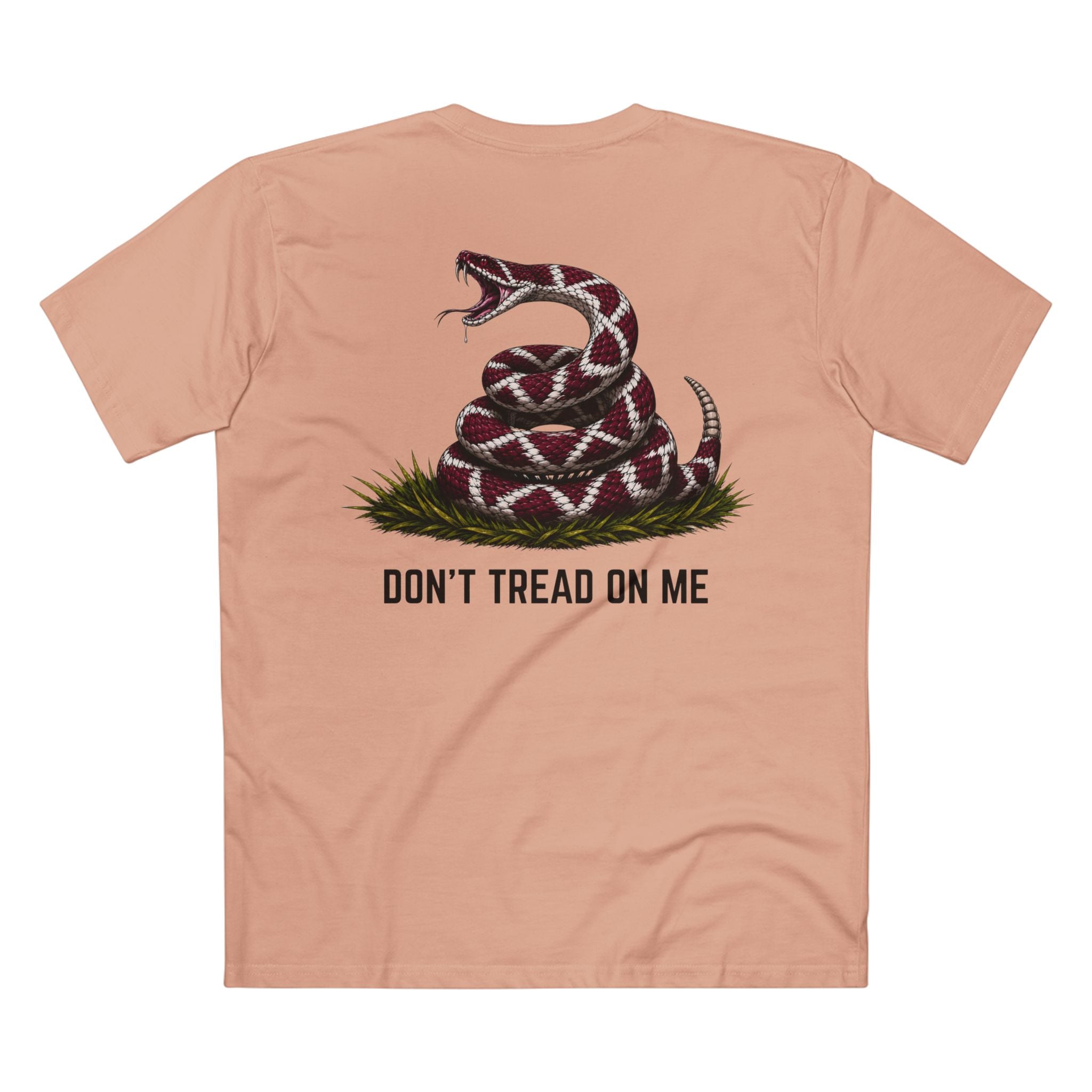 Don't Tread On Me Snake Tee — Patriotic Gadsden-style Graphic T-Shirt