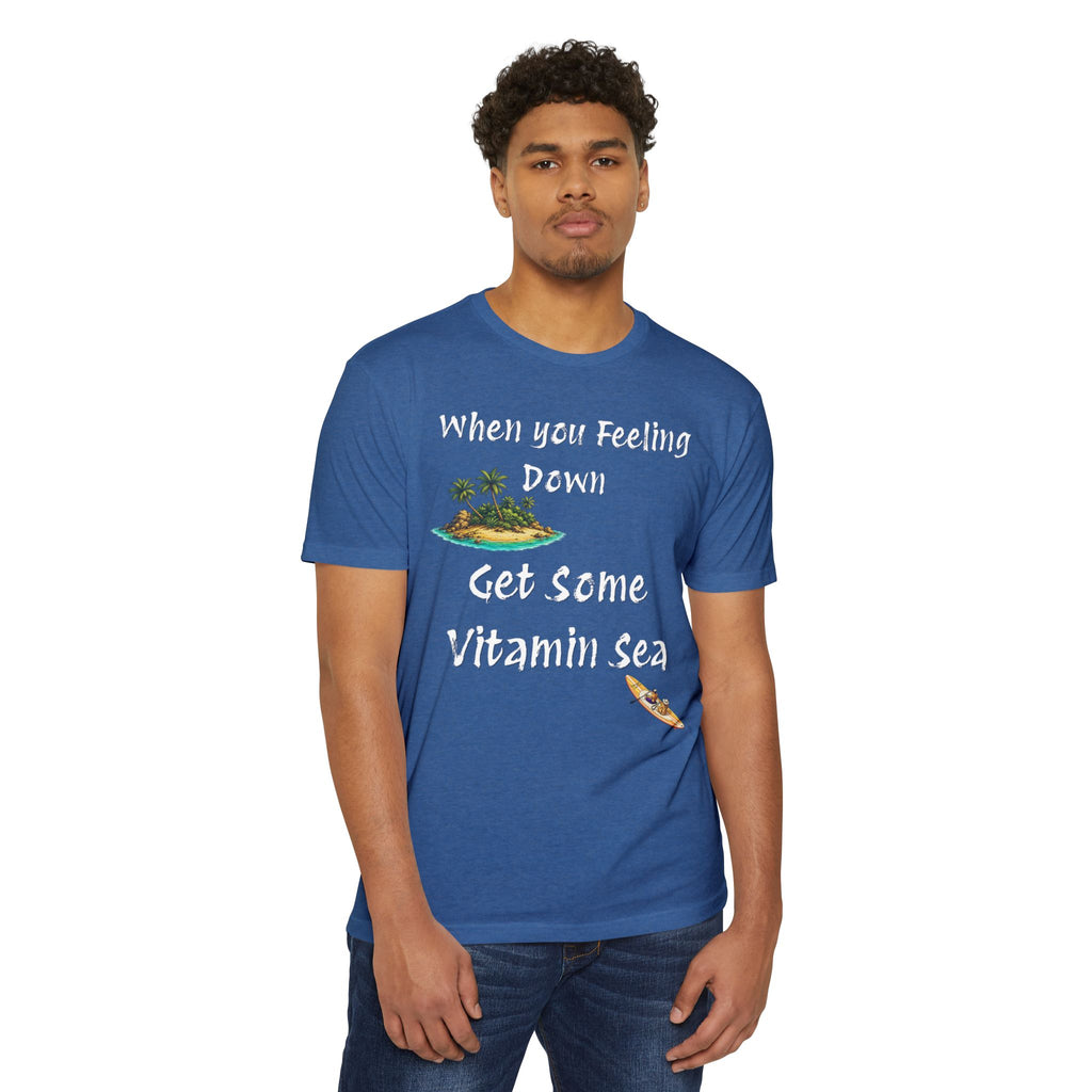 Vitamin Sea T-Shirt — "When You're Feeling Down Get Some Vitamin Sea"