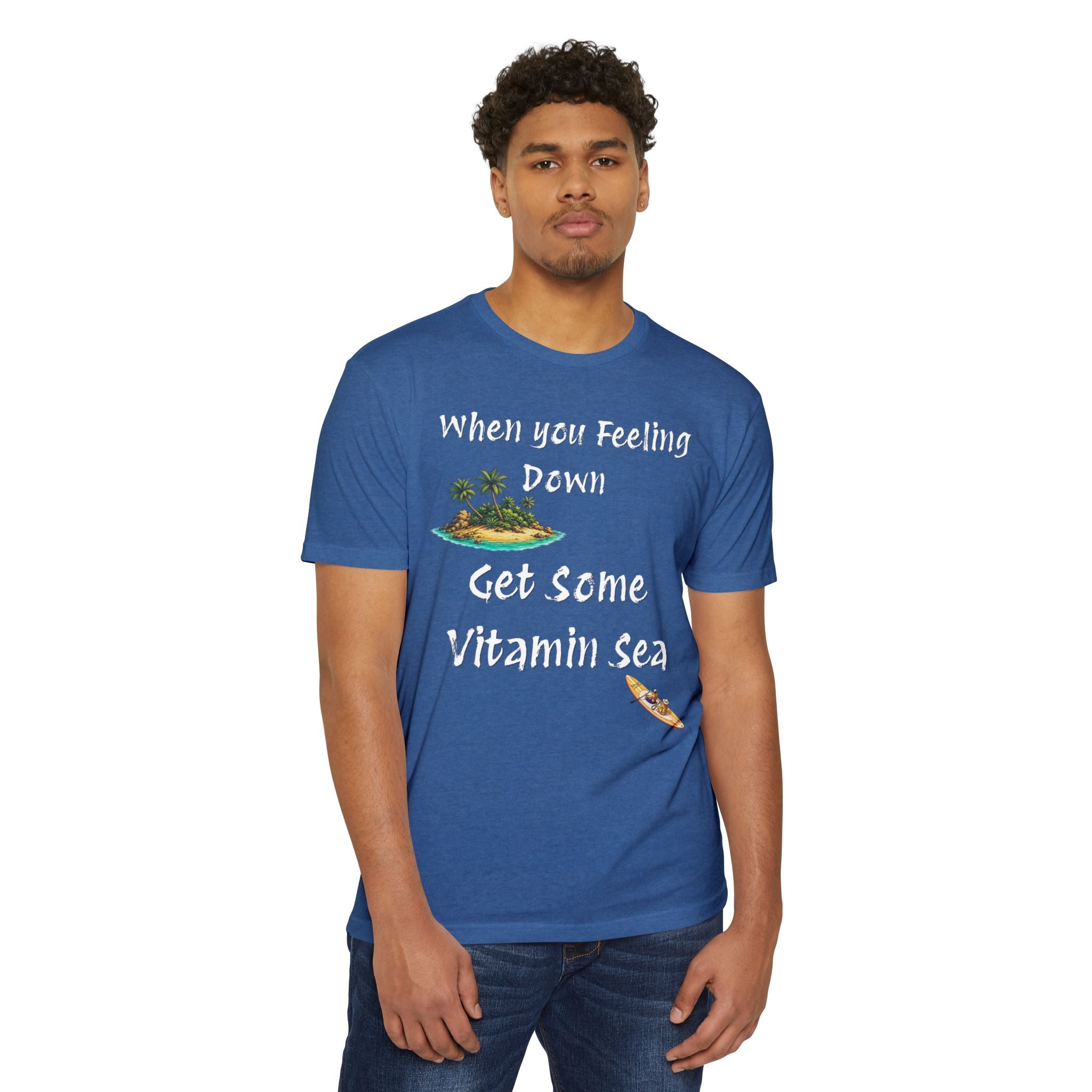 Vitamin Sea T-Shirt — "When You're Feeling Down Get Some Vitamin Sea"