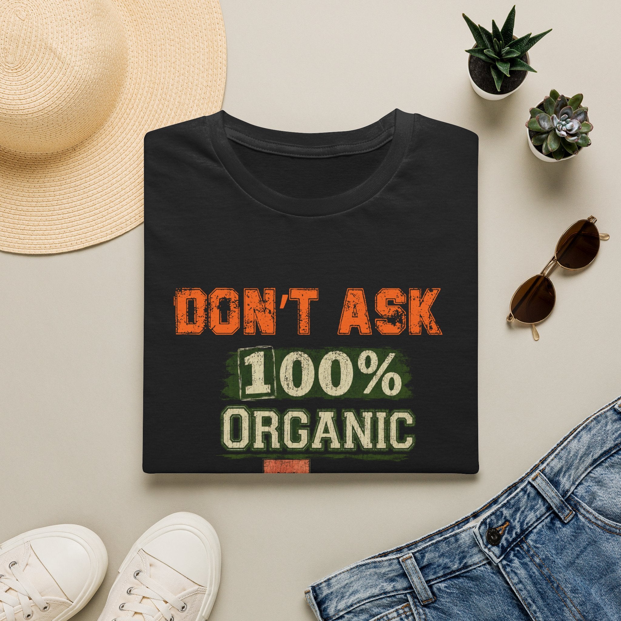 Don't Ask 100% Organic Texas T-Shirt – Funny State Pride Graphic Tee