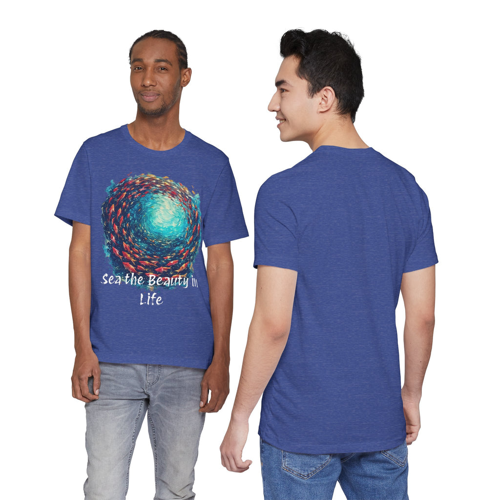 "Sea the Beauty in Life" ocean shirt