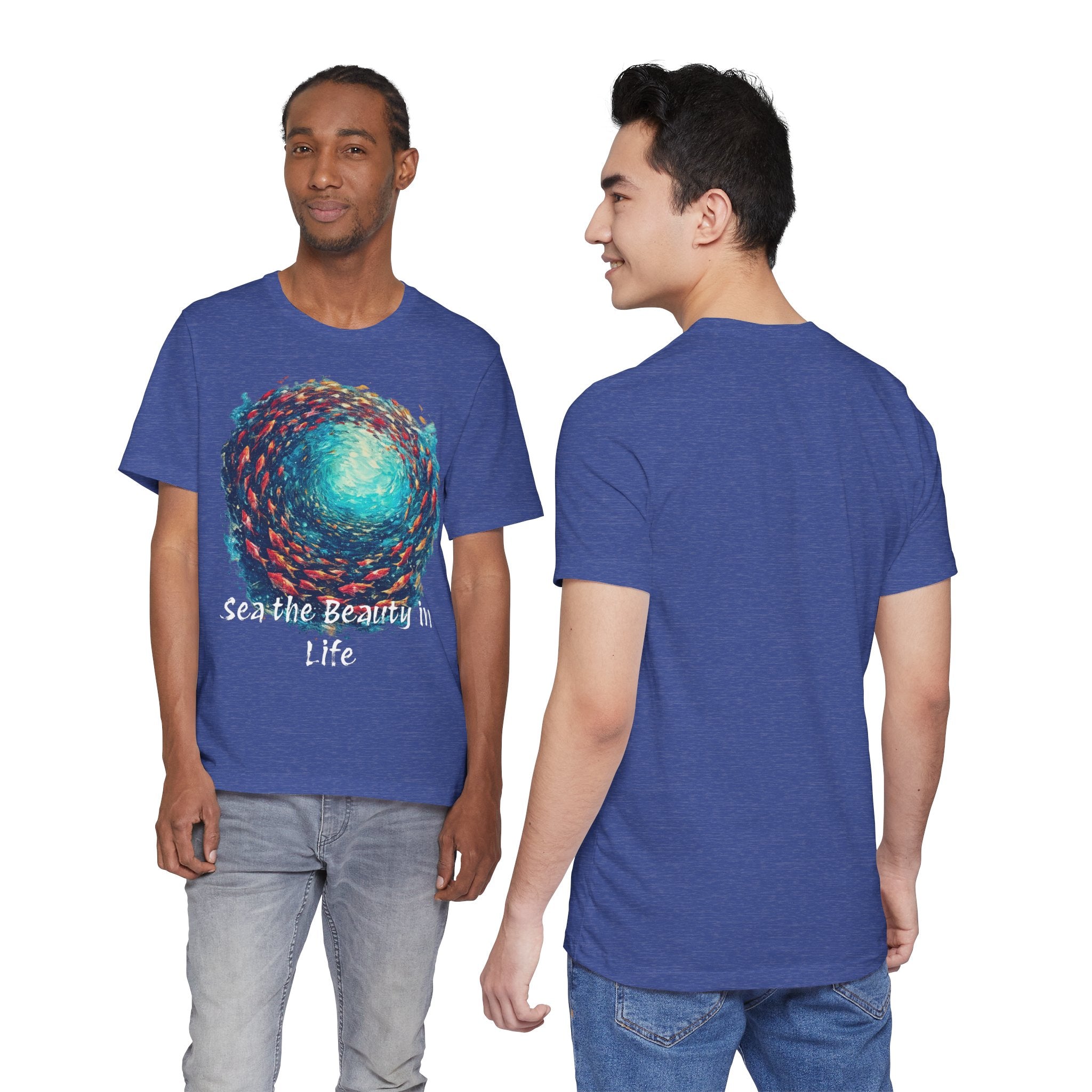 "Sea the Beauty in Life" ocean shirt