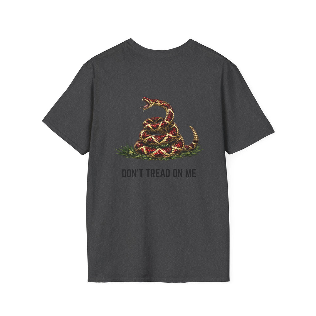 Snake on Cactus Pocket T-Shirt — Minimal Southwestern Vibe Tee