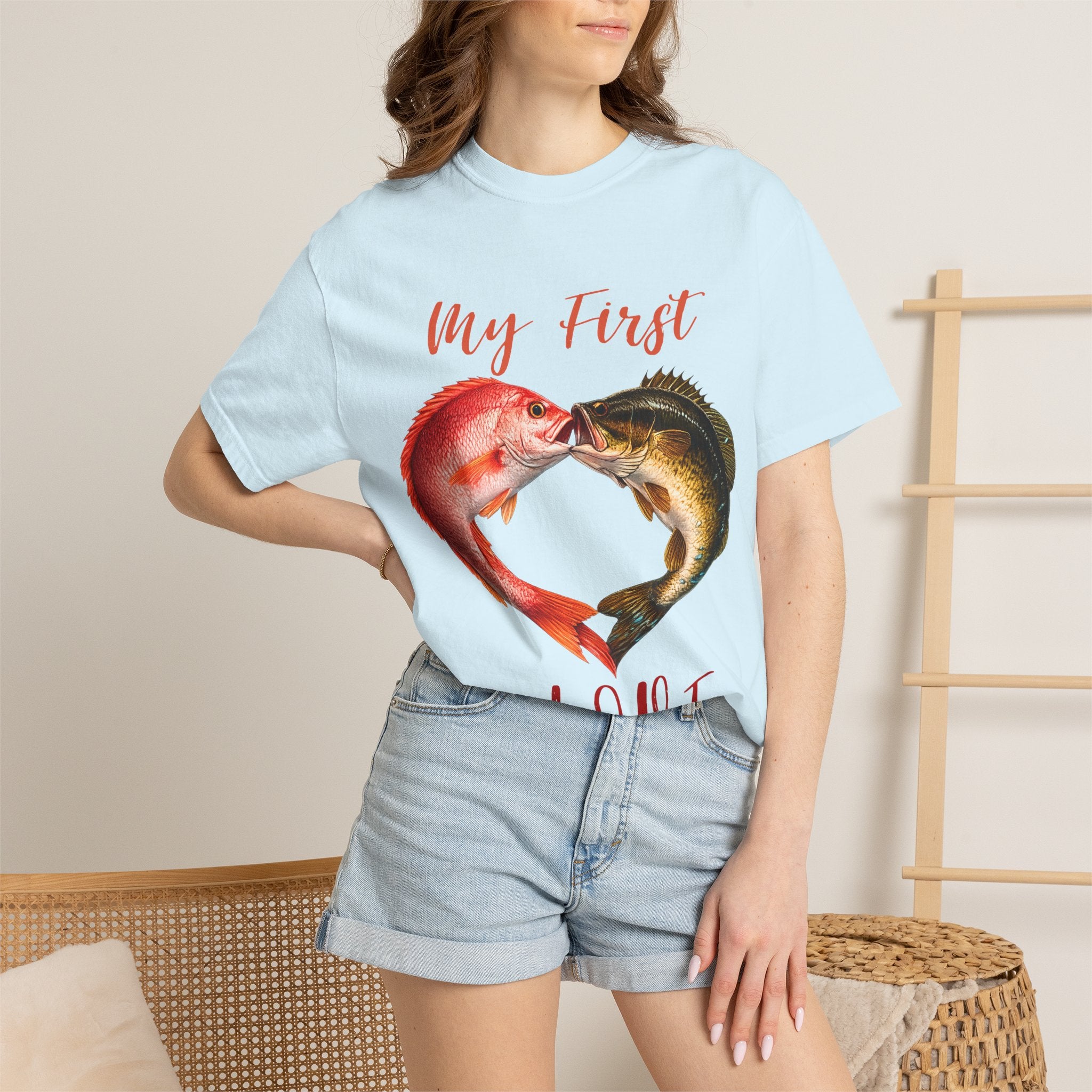 “My First Love” Fishing Design