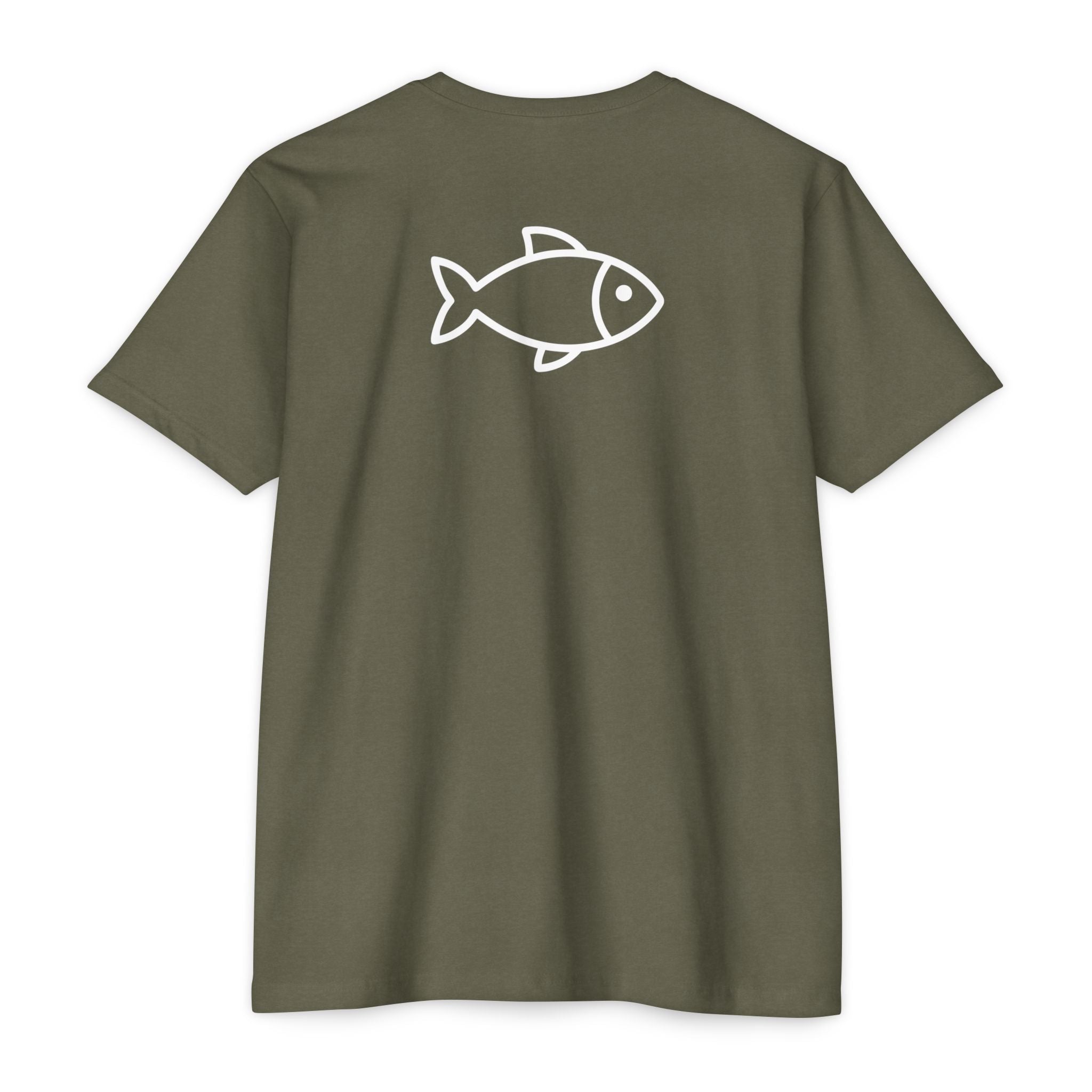 Retro Fish Reading  T-Shirt