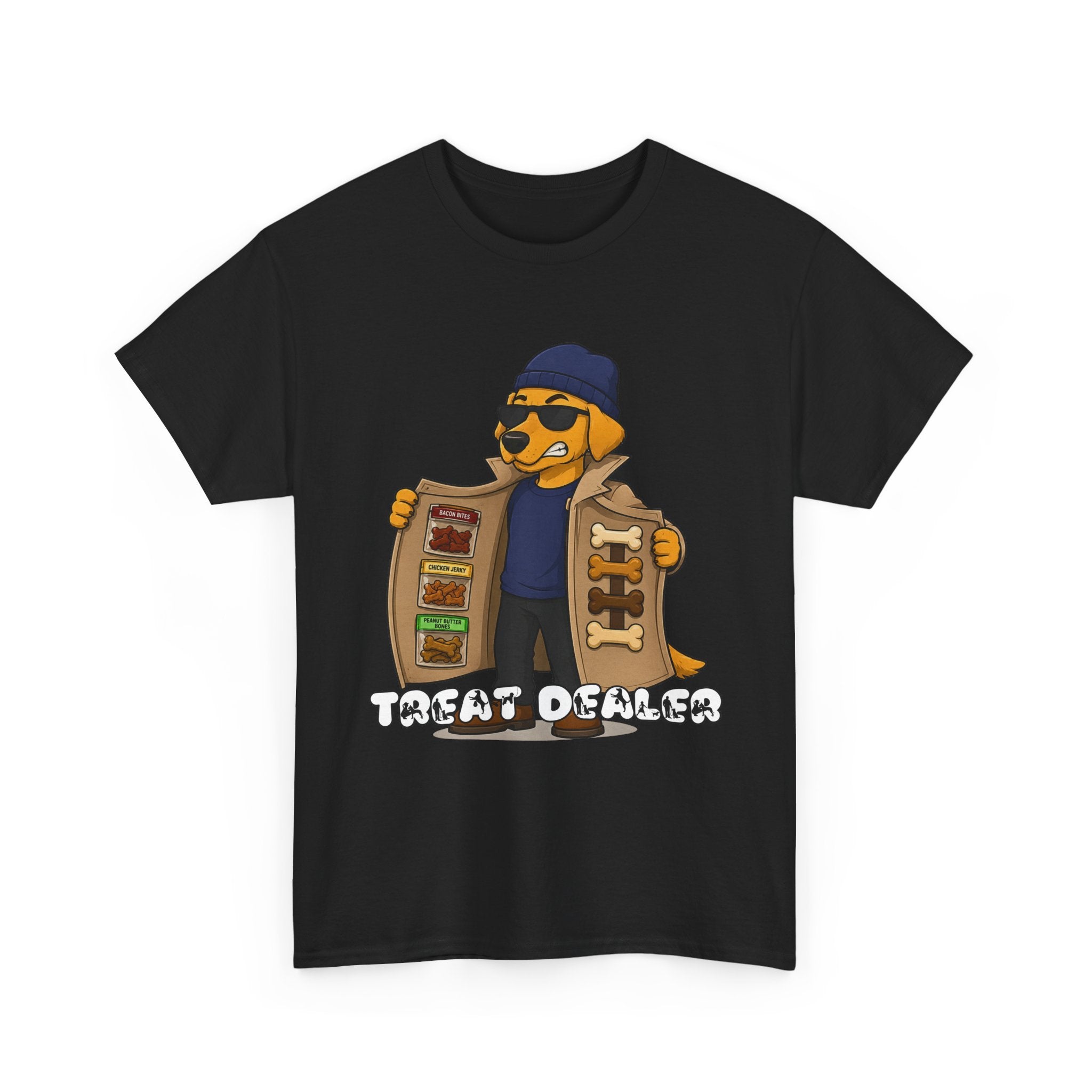 Treat Dealer T-Shirt — Funny Dog Shirt with Paw Print