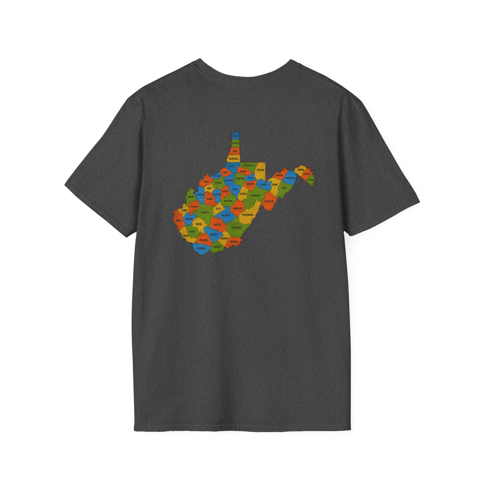 Don't Ask 100% Organic T-Shirt — West Virginia Pride Graphic Tee