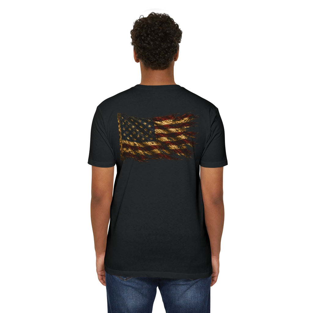 Don't Tread On Me T-Shirt - Flag & Constitution Graphic