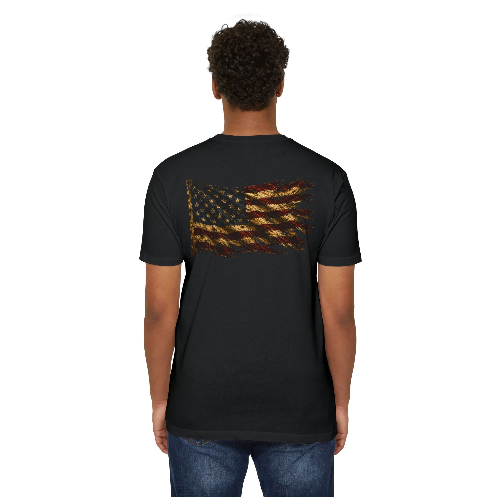 Don't Tread On Me T-Shirt - Flag & Constitution Graphic