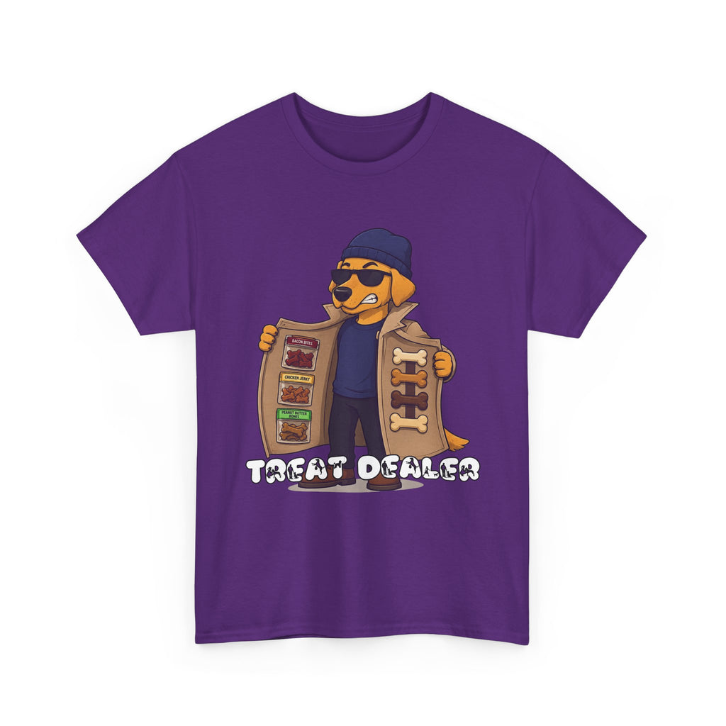 Treat Dealer T-Shirt — Funny Dog Shirt with Paw Print