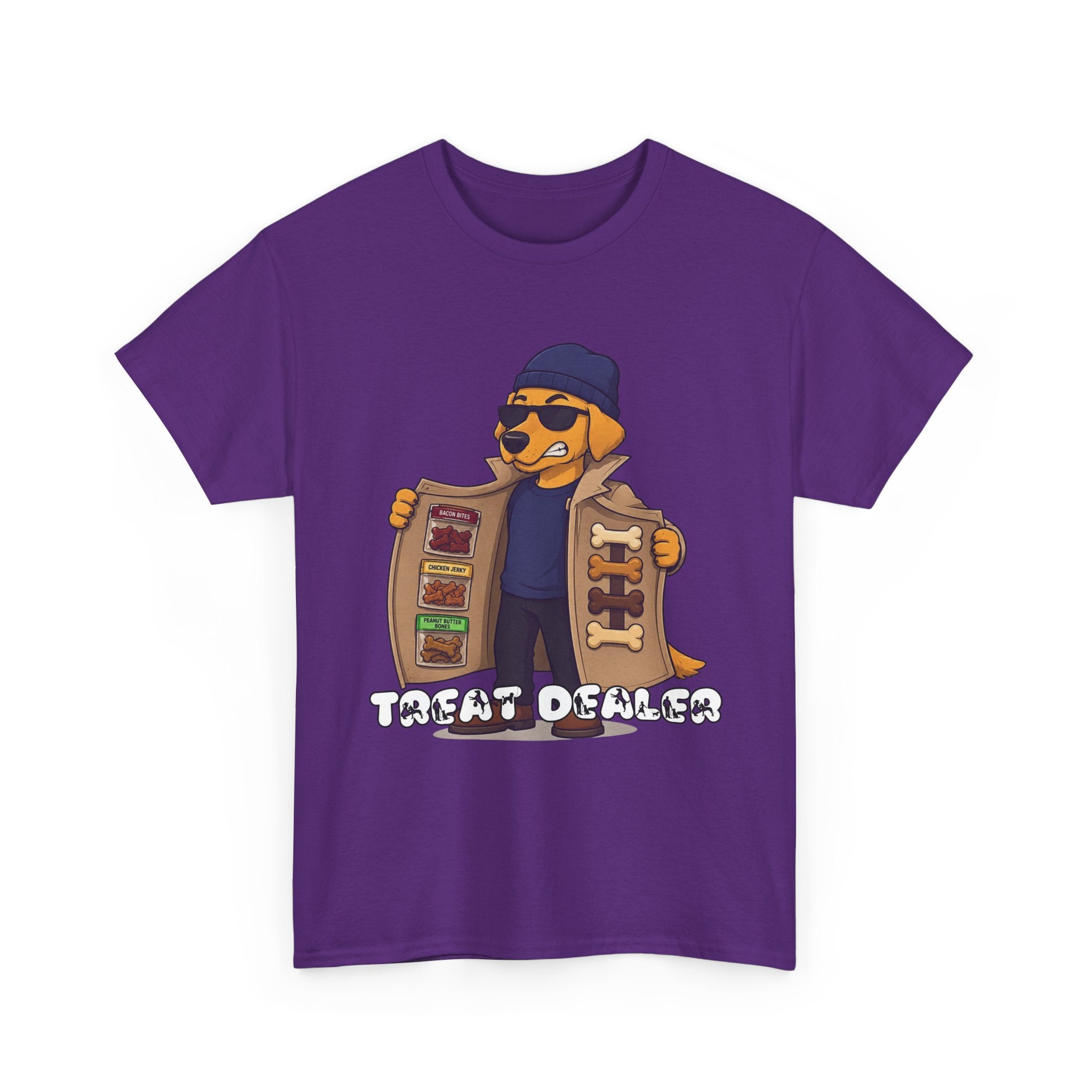 Treat Dealer T-Shirt — Funny Dog Shirt with Paw Print