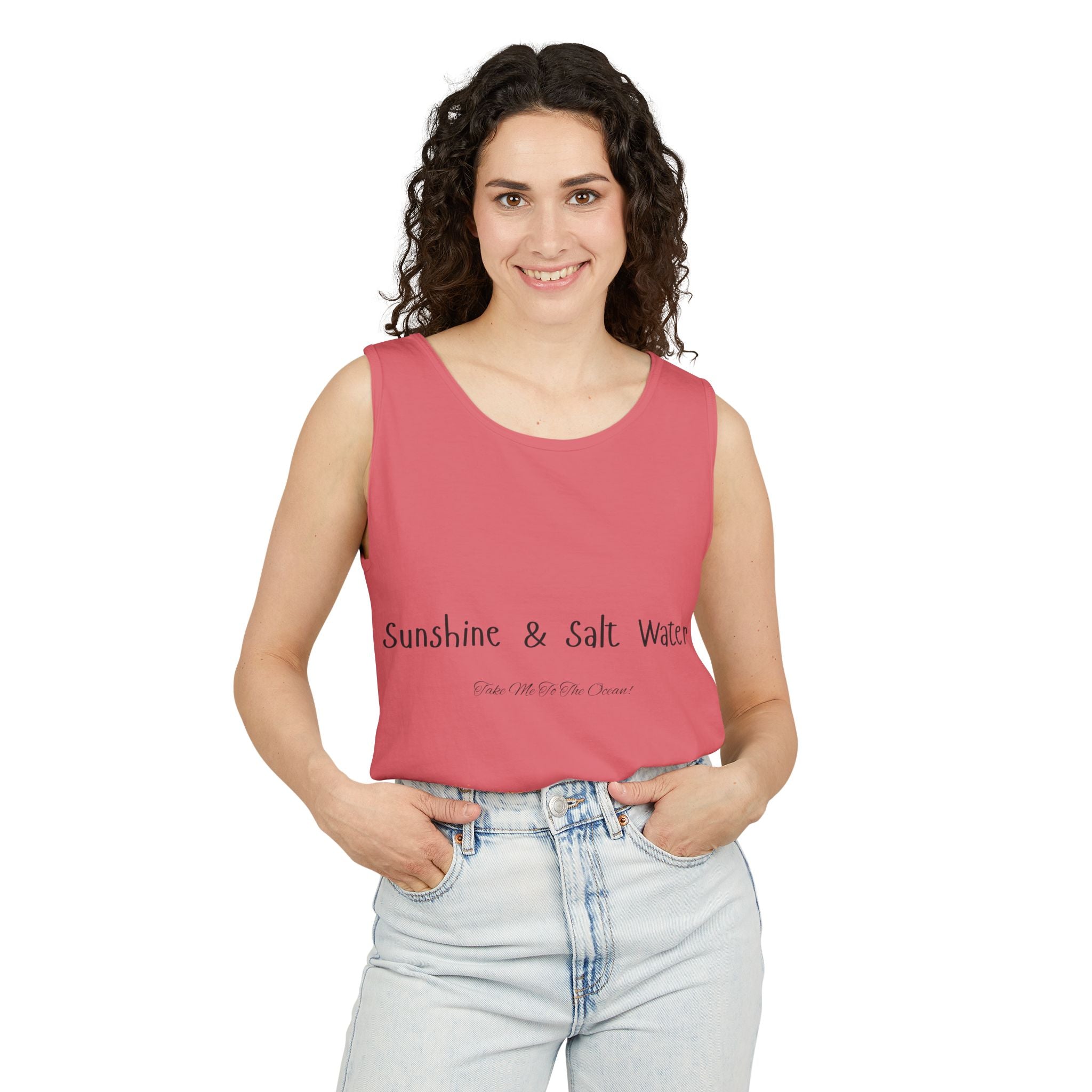 "Sunshine & Salt Water" Beach Graphic