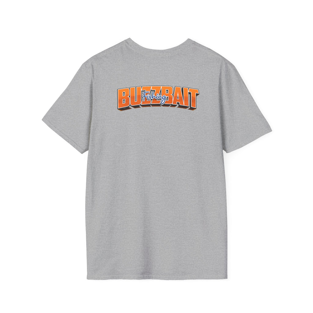Fisherman Badge T-Shirt — Retro Bass Boat Fishing Tee