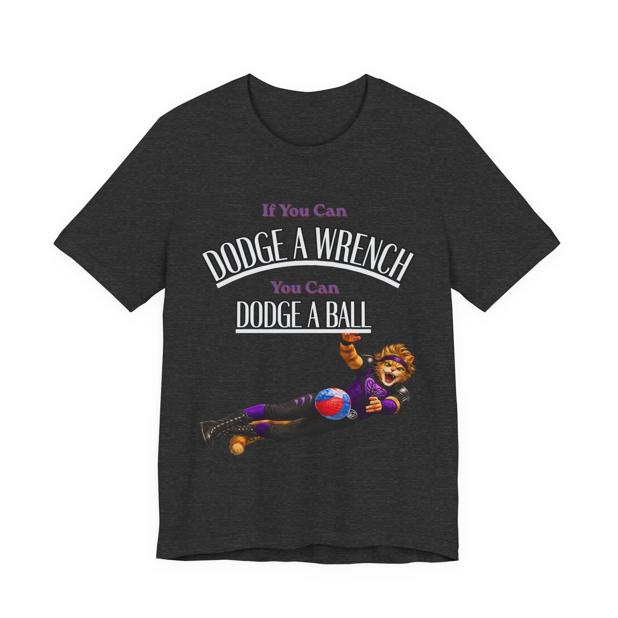 If you can Dodge a Wrench  T-Shirt — Funny Sports Tee