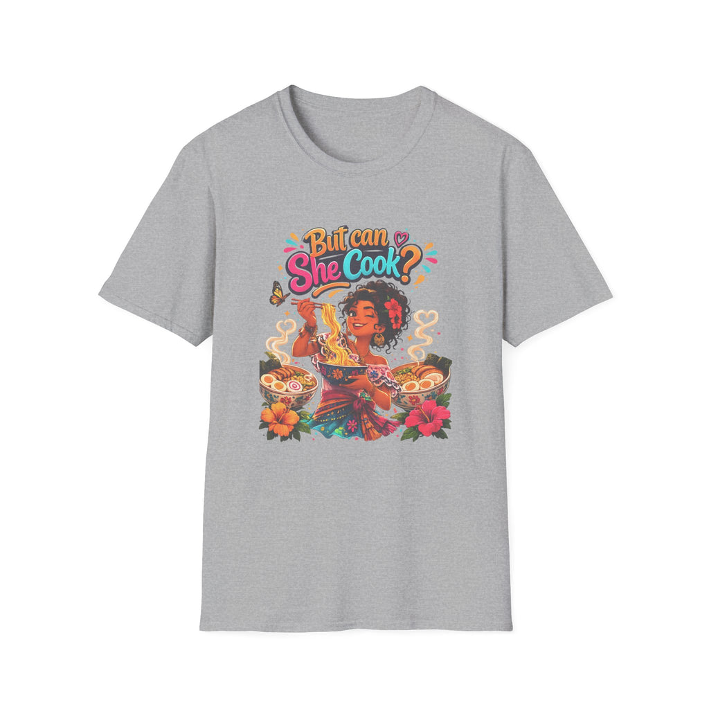 "But Can She Cook?" Retro Chef Graphic Tee