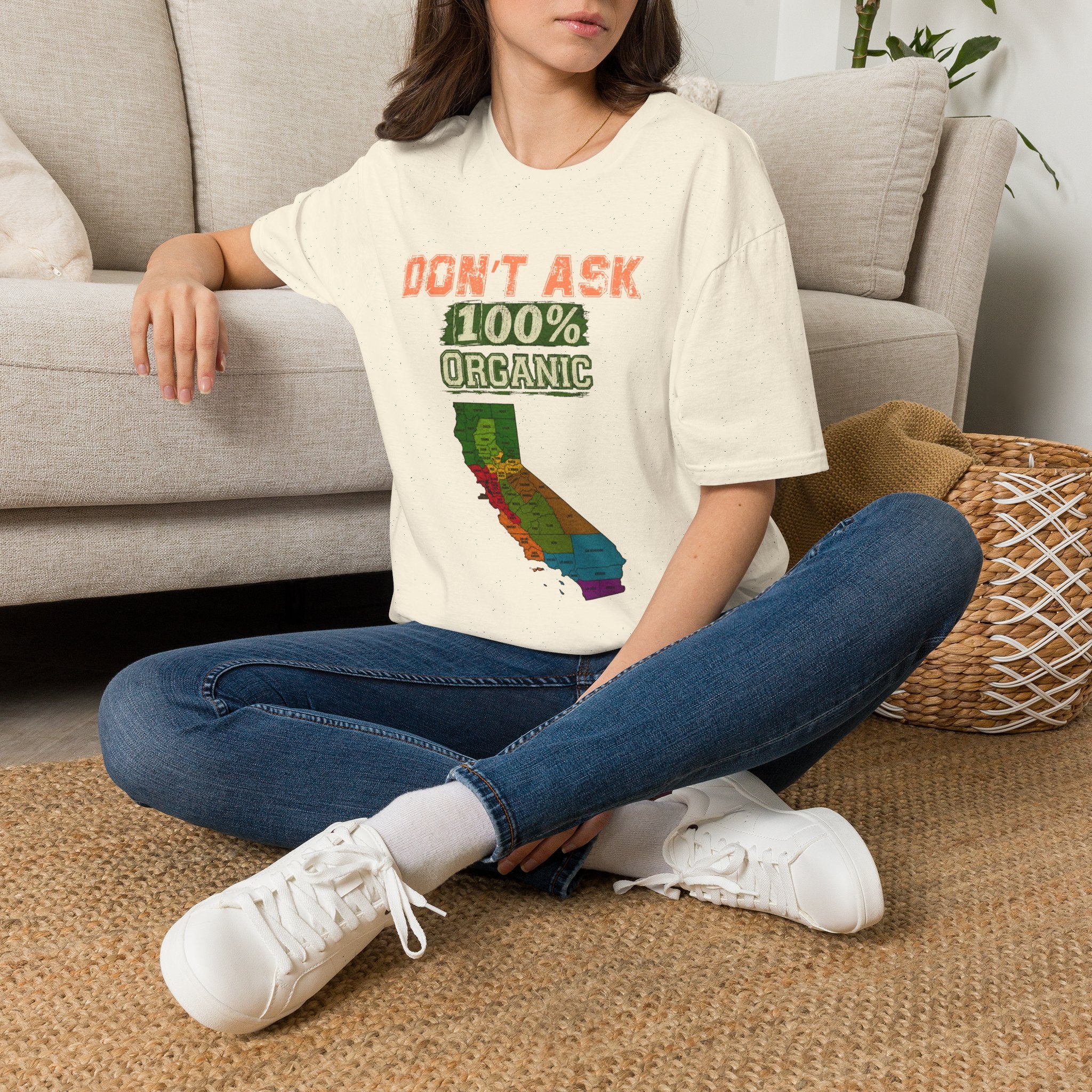 Don't Ask 100% Organic California T-Shirt