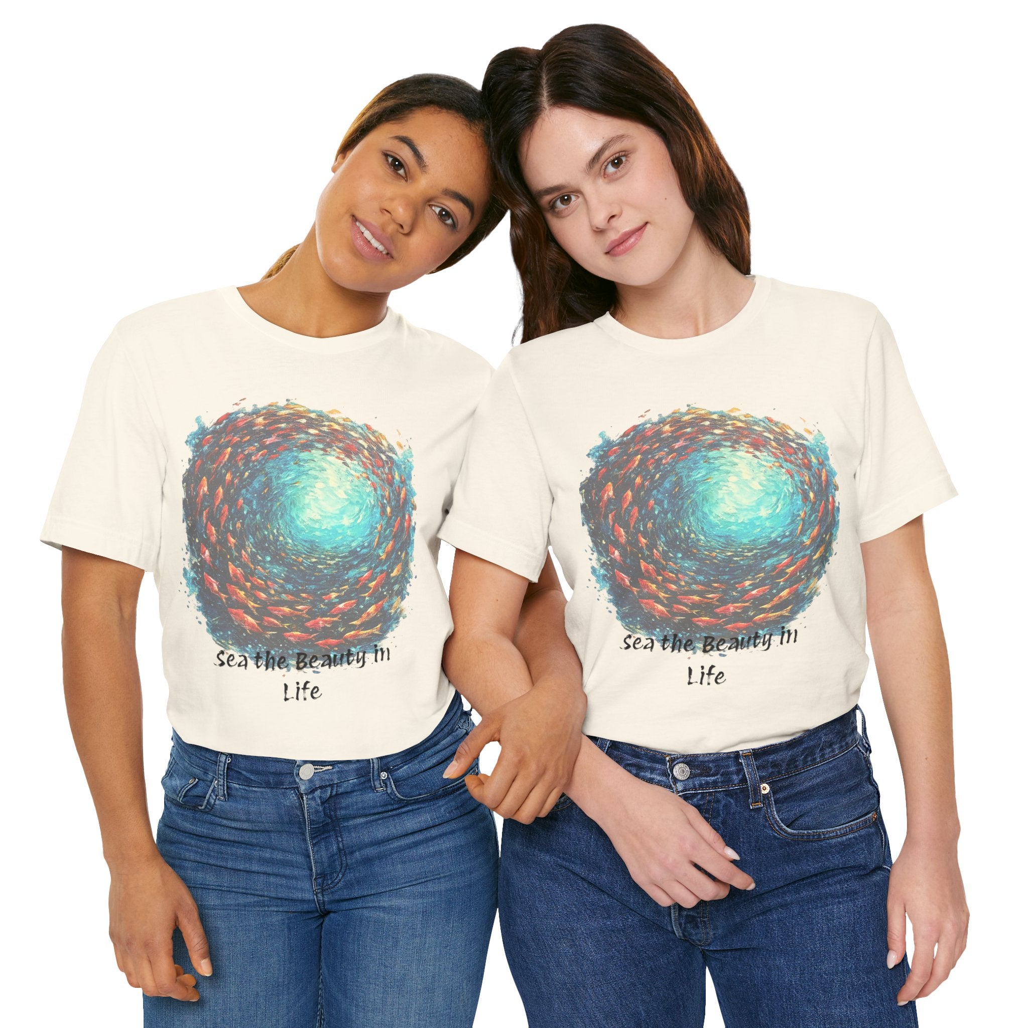"Sea the Beauty in Life" ocean shirt