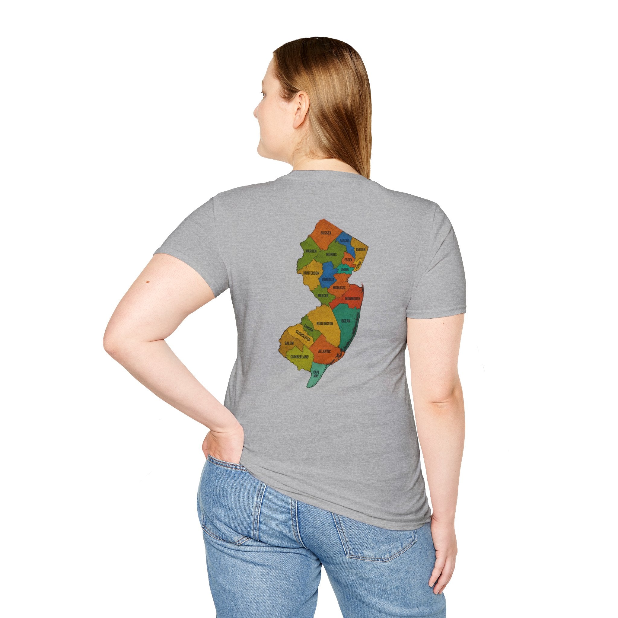 T-Shirt — "Don't Ask 100% Organic"  New Jersey State Pride Tee