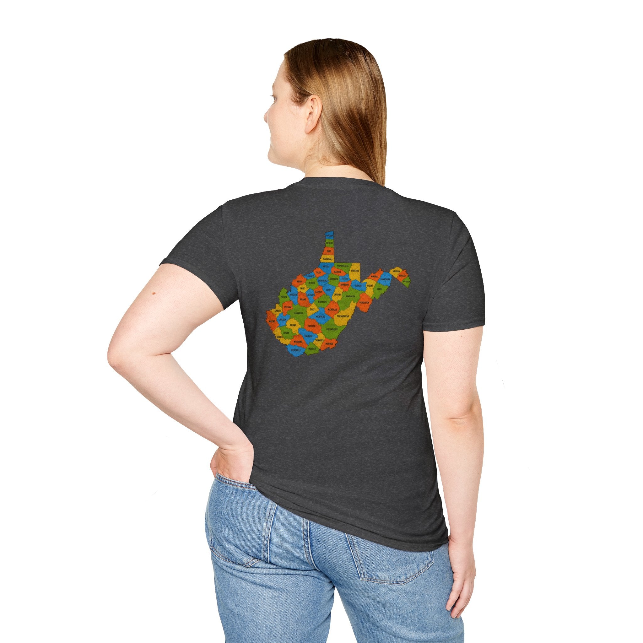 Don't Ask 100% Organic T-Shirt — West Virginia Pride Graphic Tee