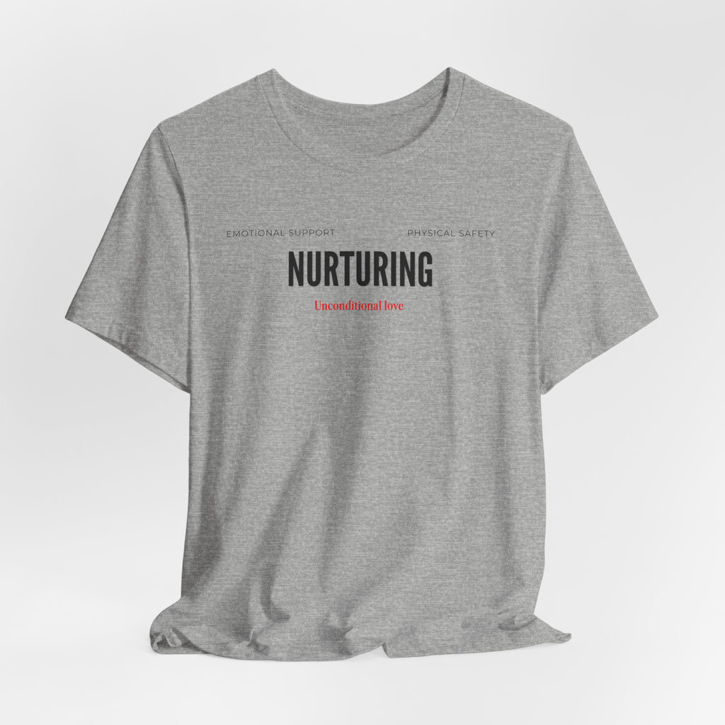 Nurturing Mother Tee — Silhouette Family Short Sleeve Shirt