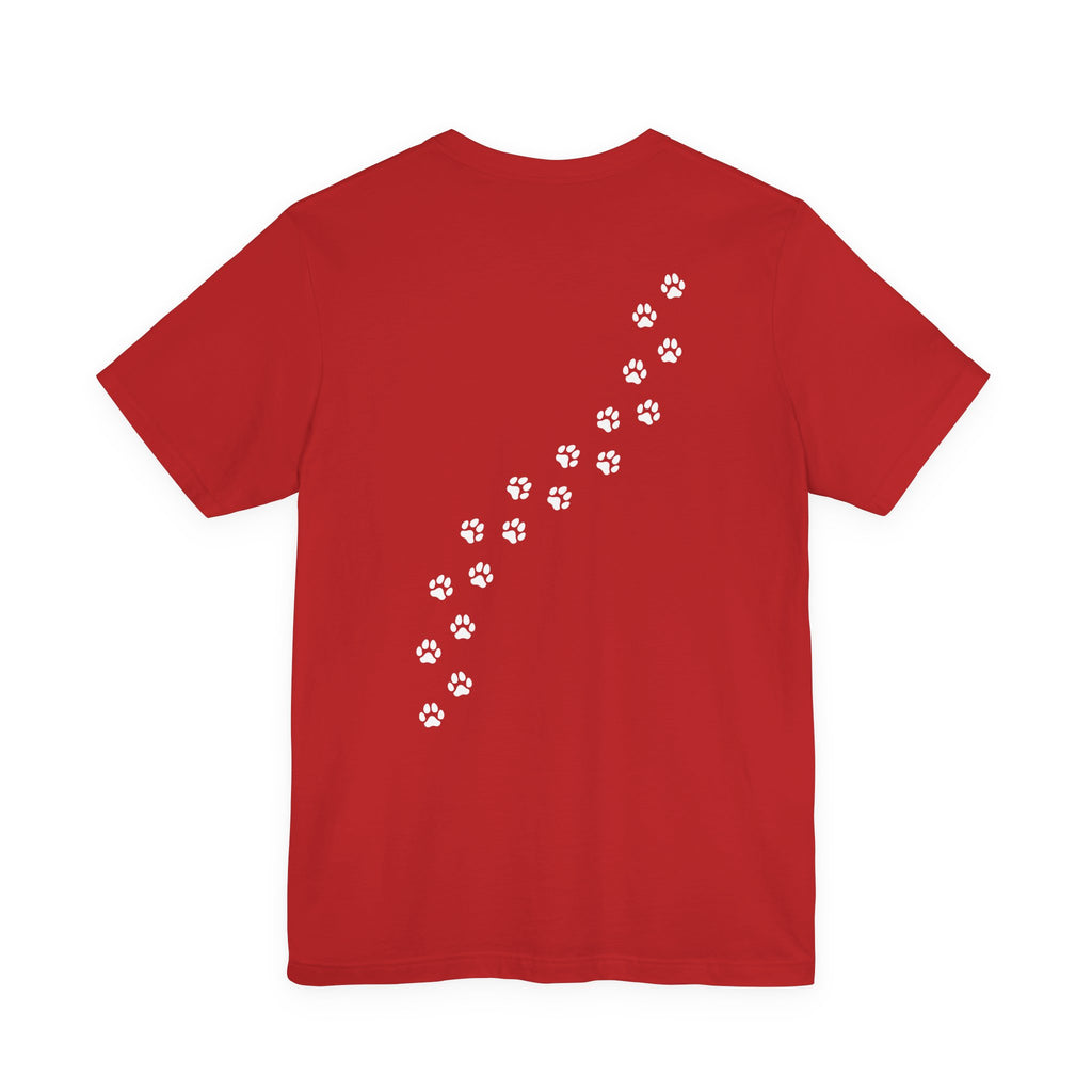 Can You Stop "P" Footing Around??” — Funny Paw Print Tee