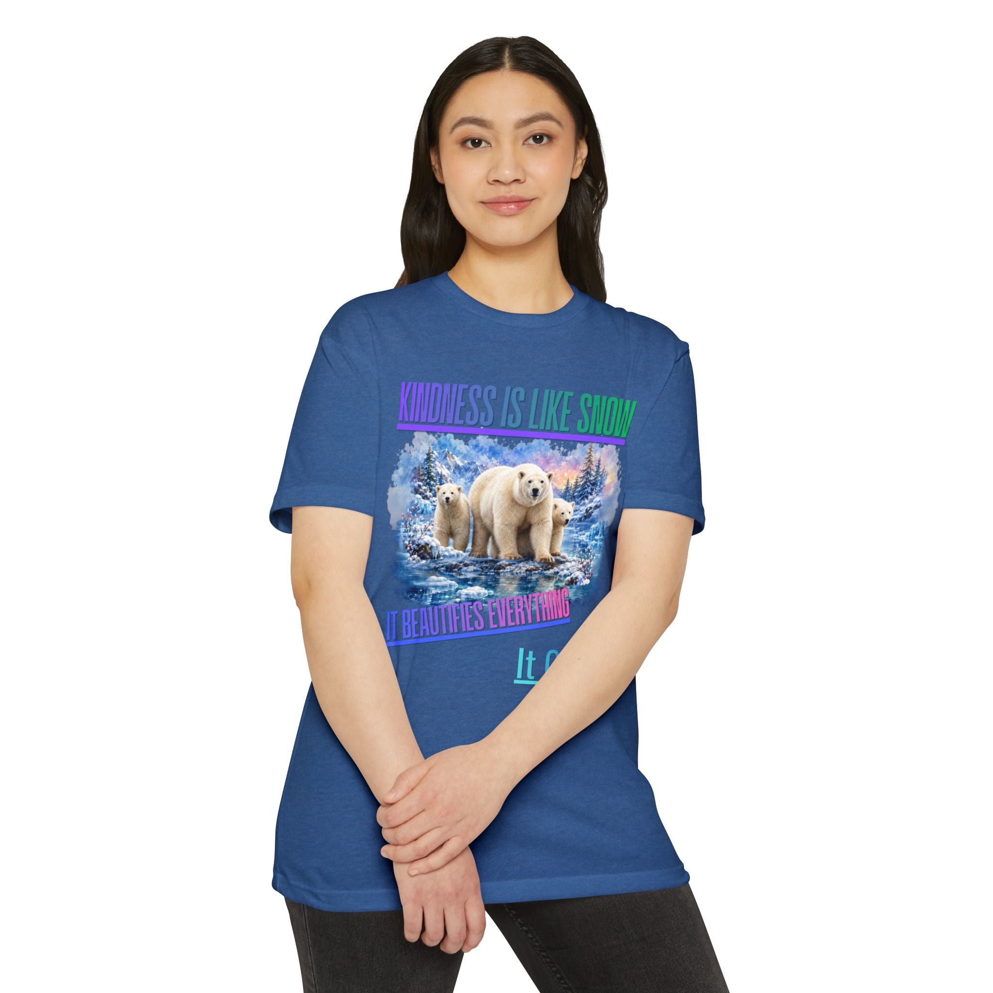 Kindness Is Like Snow Polar Bear T-Shirt