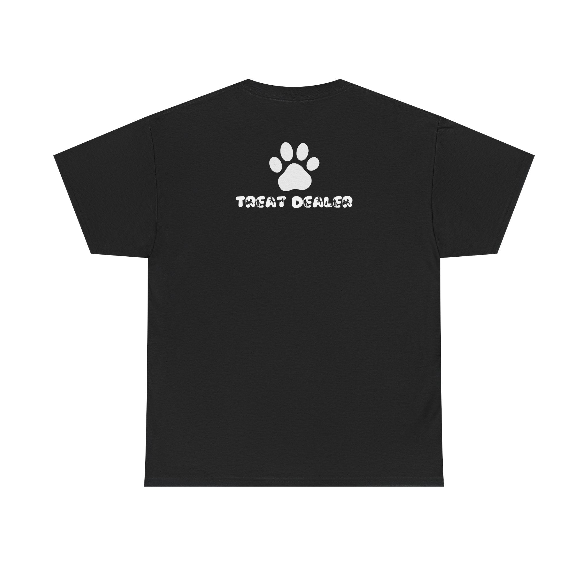 Treat Dealer T-Shirt — Funny Dog Shirt with Paw Print