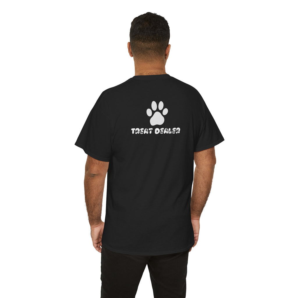 Treat Dealer T-Shirt — Funny Dog Shirt with Paw Print