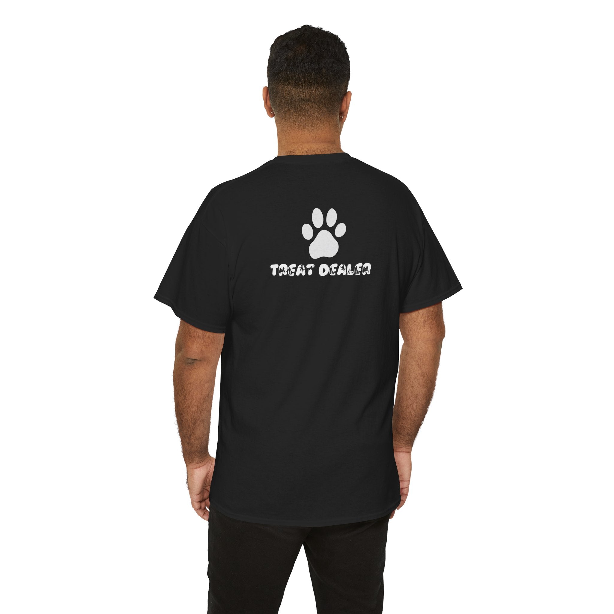 Treat Dealer T-Shirt — Funny Dog Shirt with Paw Print