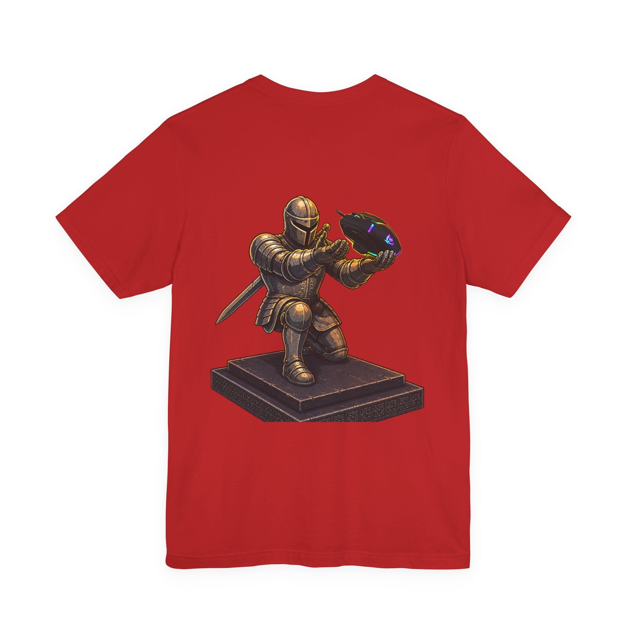 "Let Me Put You On Game" PC Mouse— Retro Gamer Knight Graphic Tee