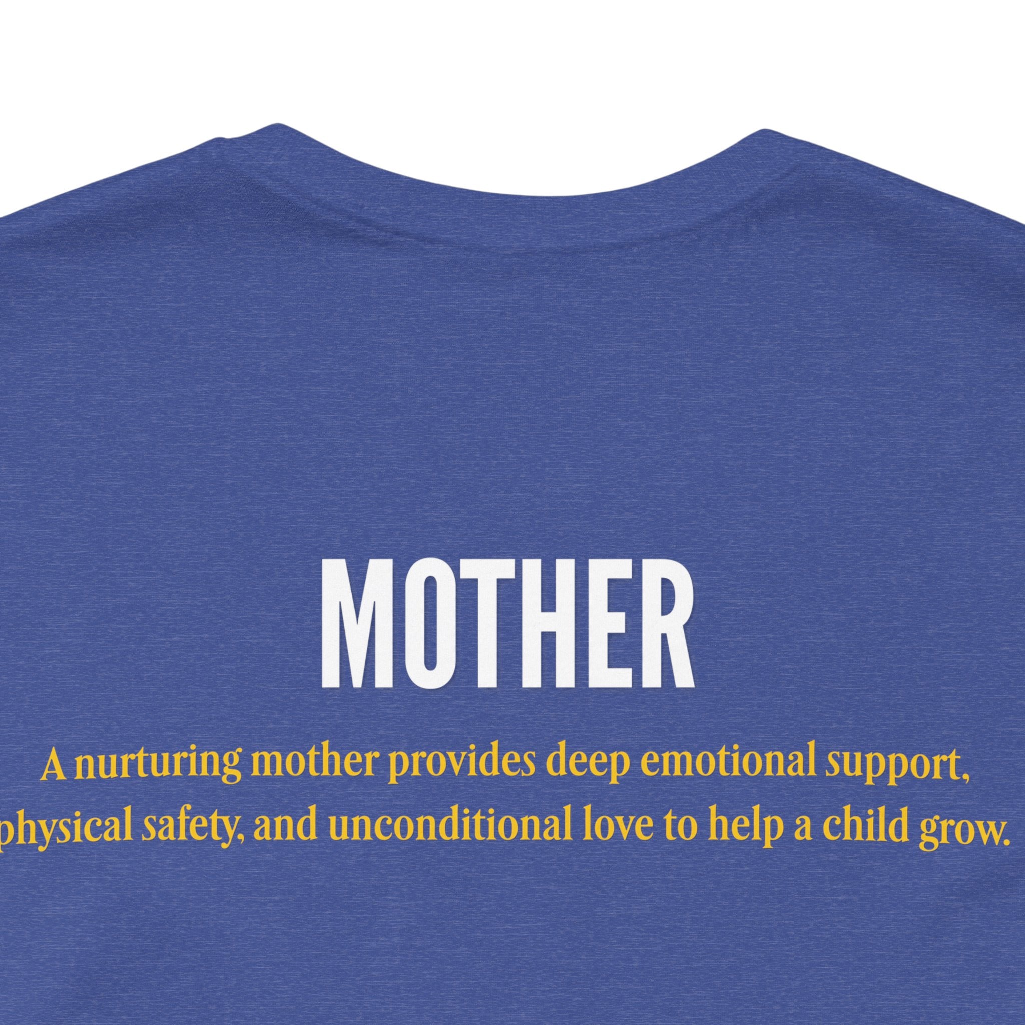 Nurturing Mother Tee — Silhouette Family Short Sleeve Shirt