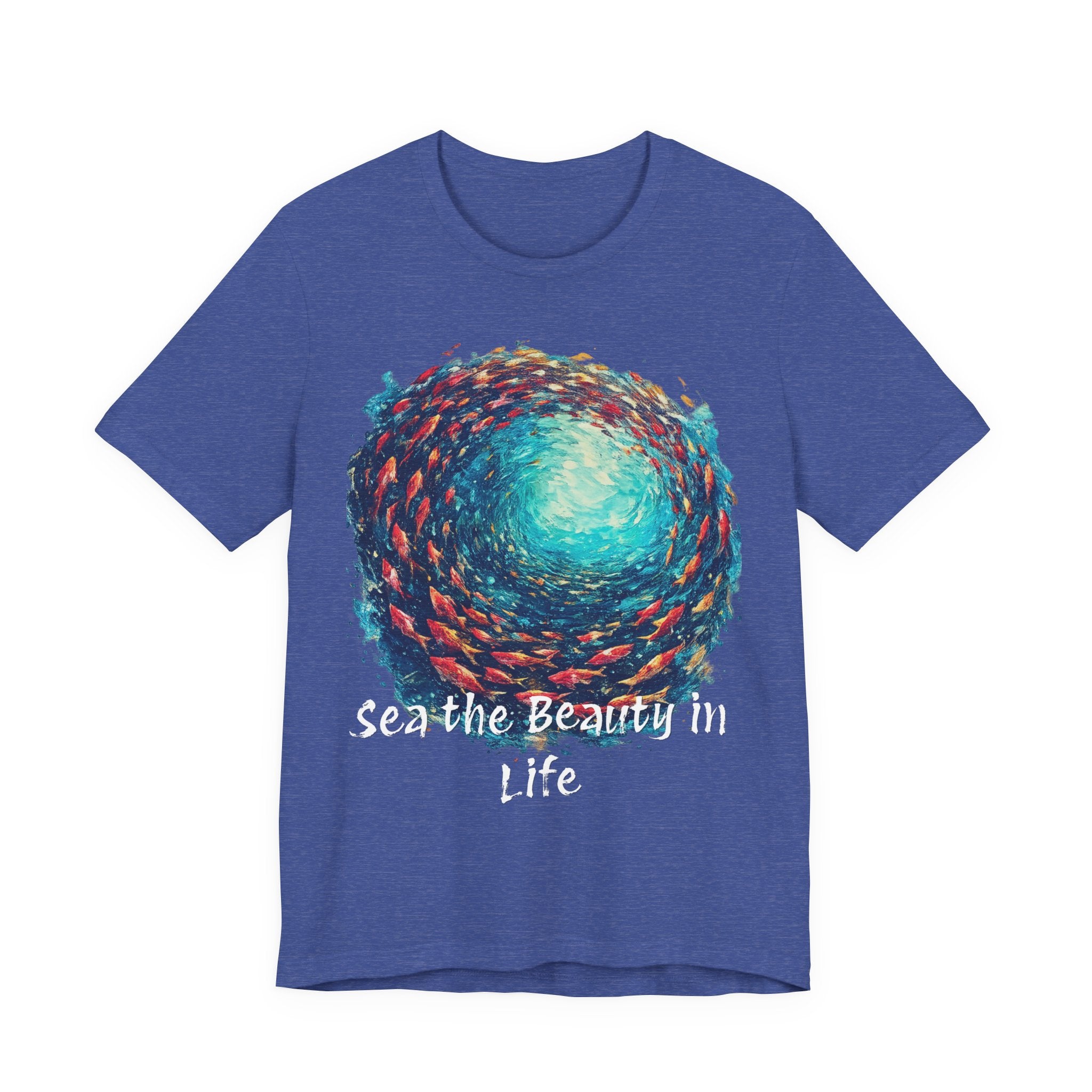 "Sea the Beauty in Life" ocean shirt