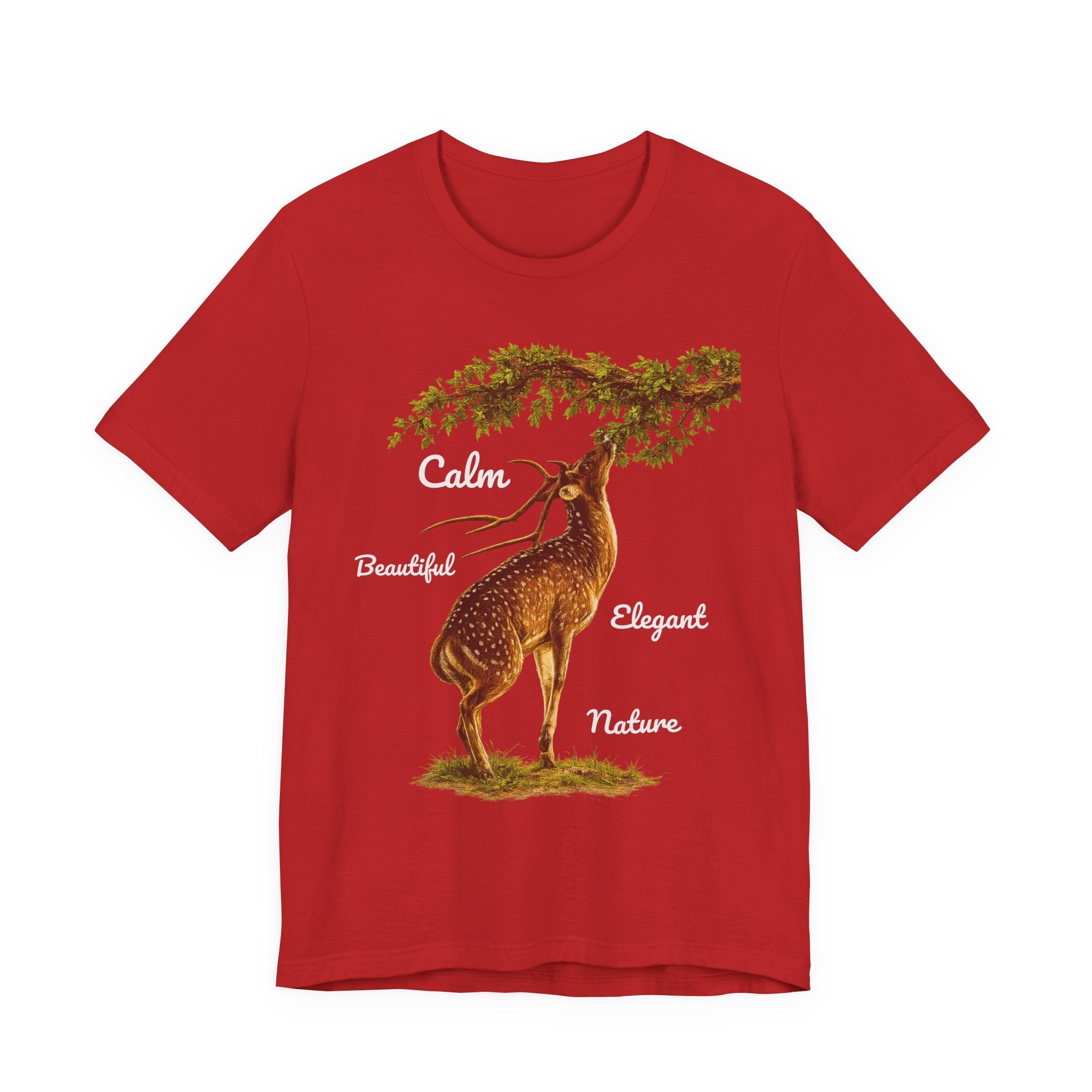 Calm Elegant Nature Deer T-Shirt