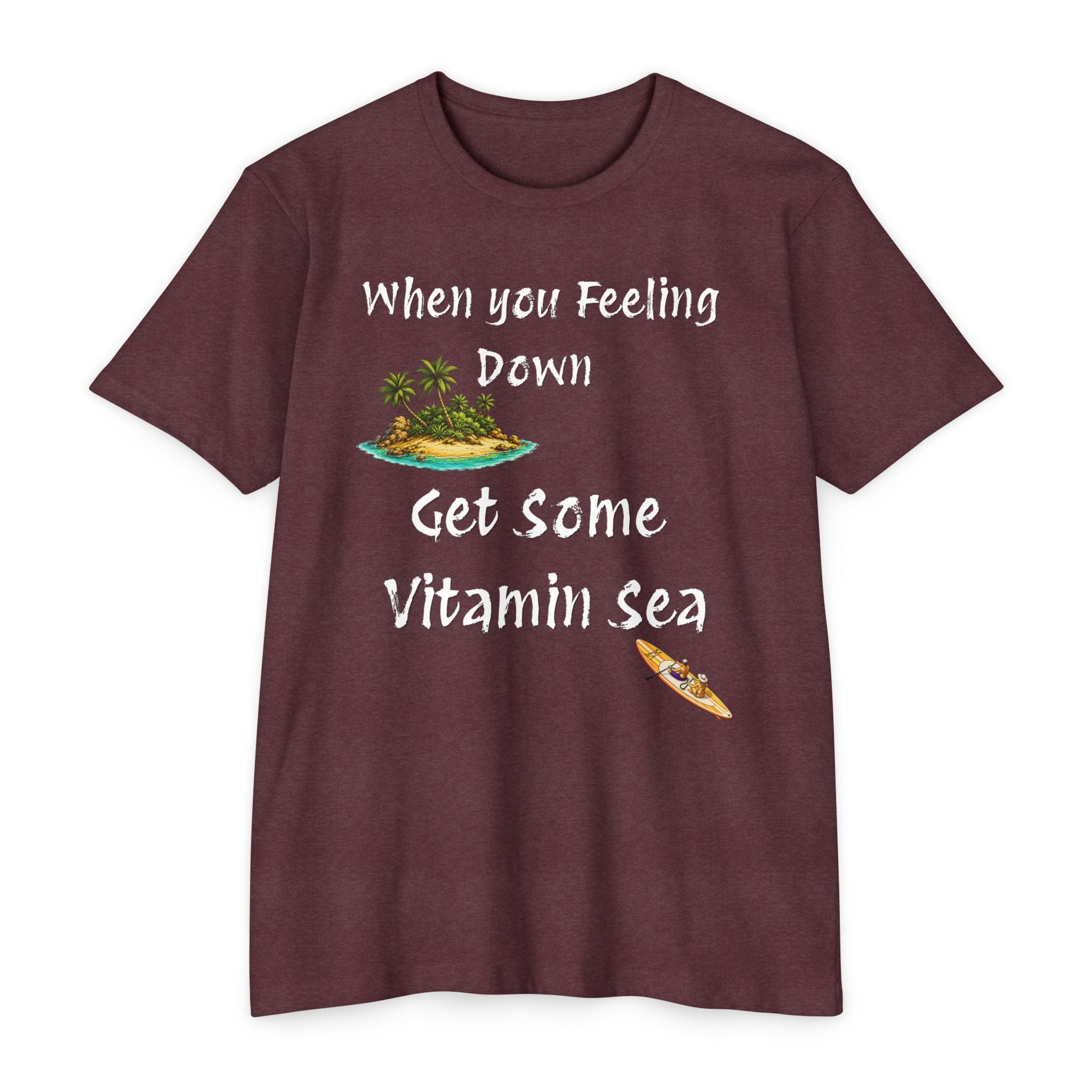 Vitamin Sea T-Shirt — "When You're Feeling Down Get Some Vitamin Sea"