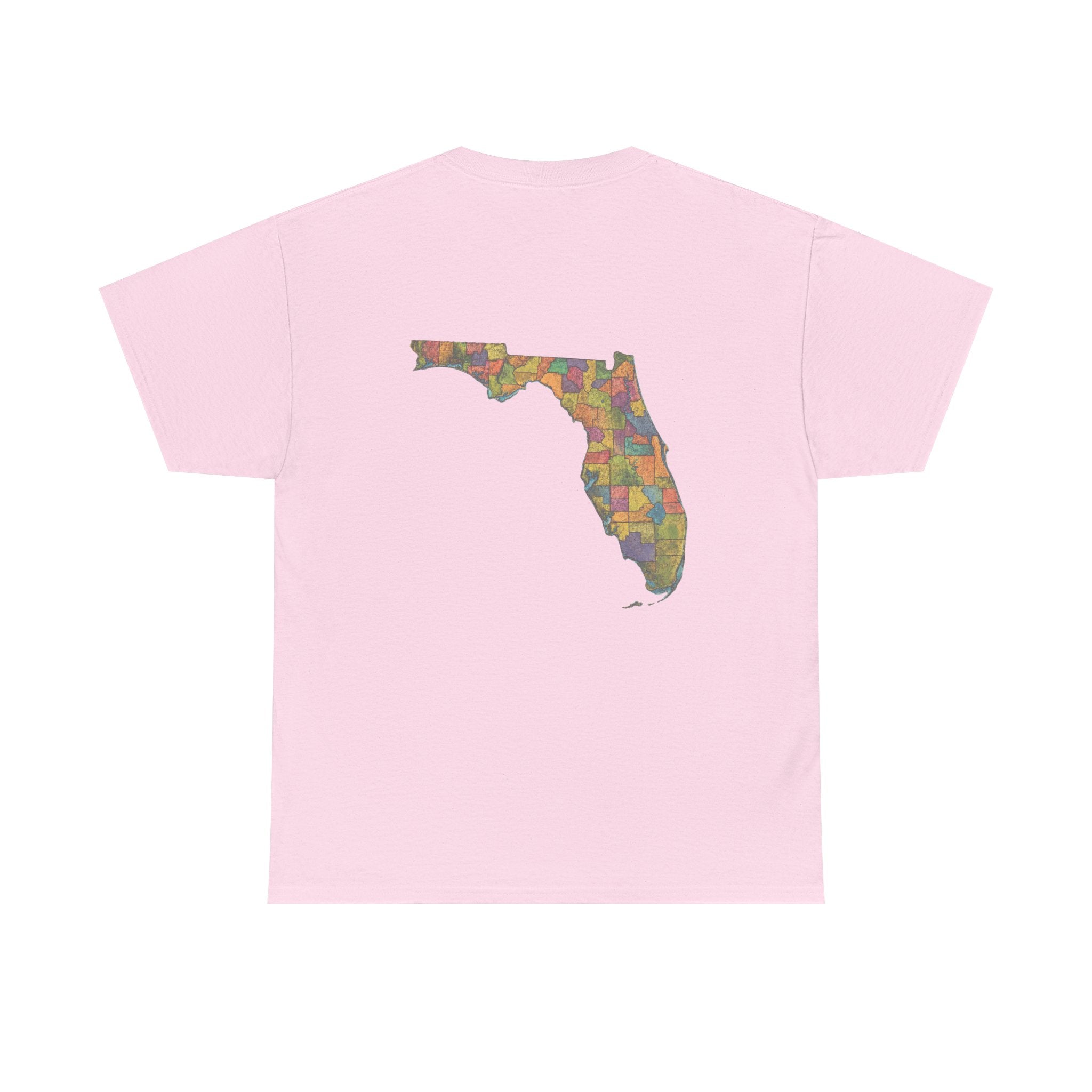 Florida Map Tee — “Don’t Ask, 100% Organic” Retro State Pride T-Shirt