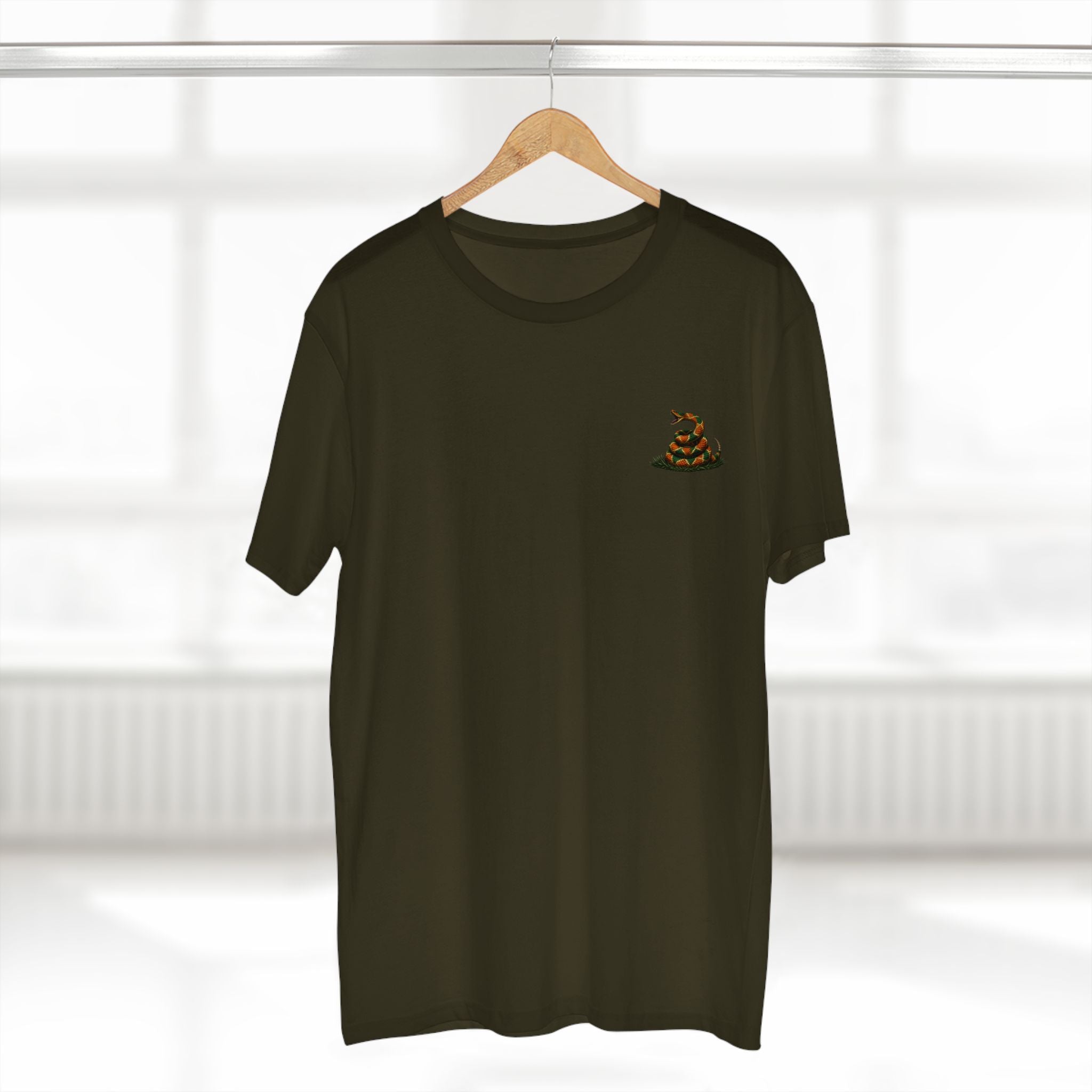Don't Tread On Me Snake Tee — Patriotic Gadsden Style T-Shirt