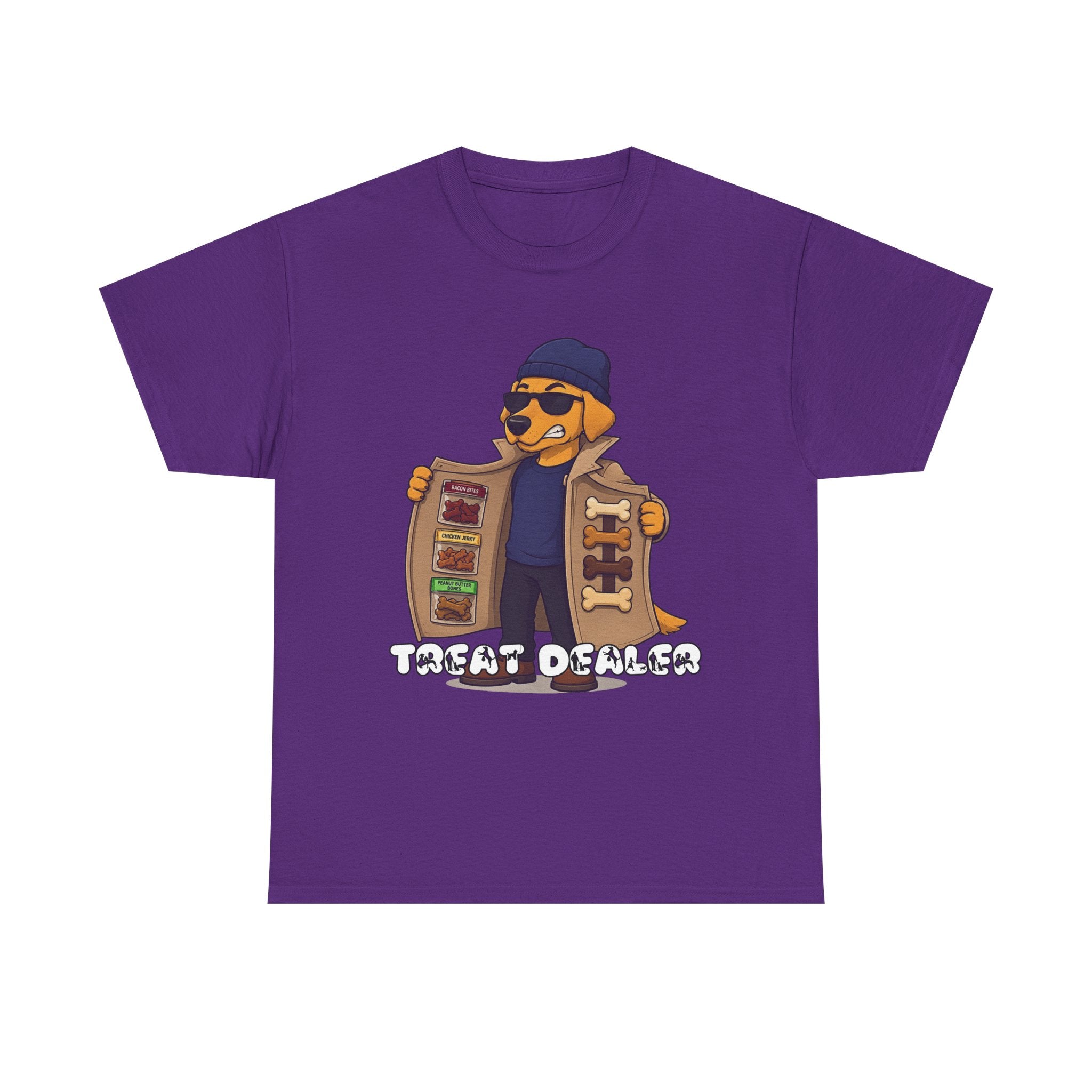 Treat Dealer T-Shirt — Funny Dog Shirt with Paw Print